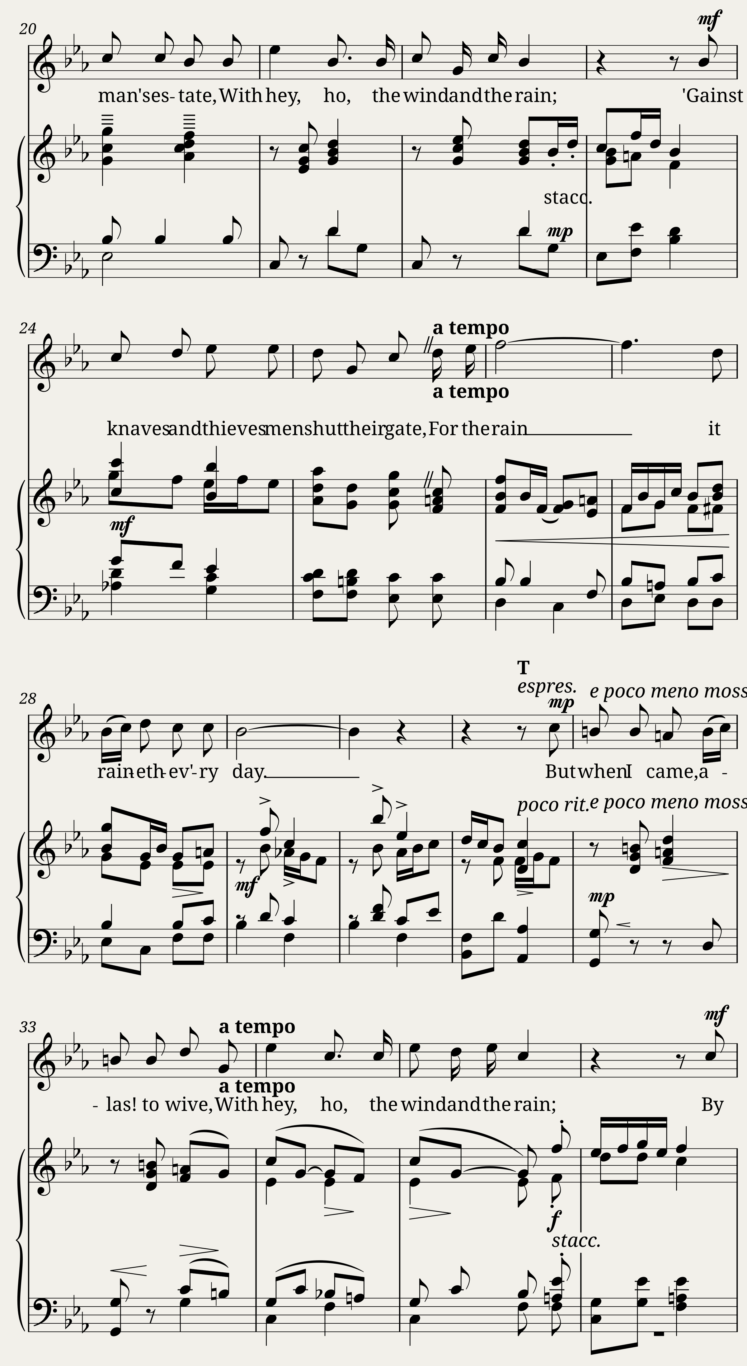 Though all along my happy pilgrim race - Barney Elliott Warren — 2/2