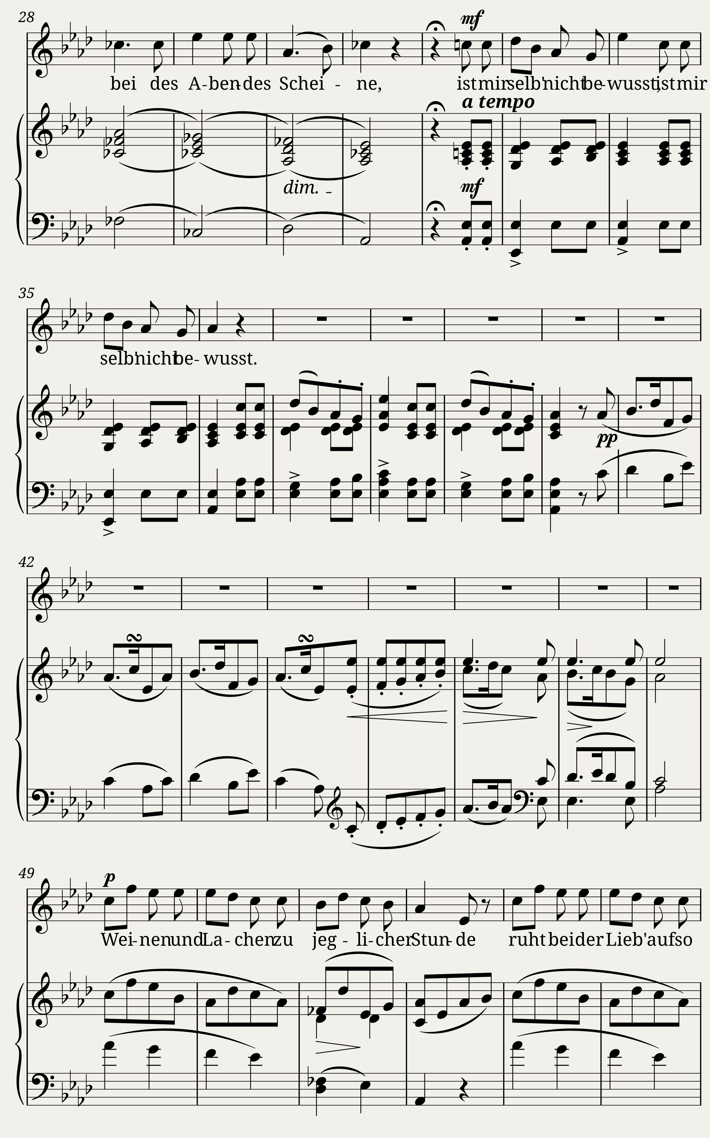 Schubert Franz - Op.59 No.1 D.756 - Du liebst mich nicht — 2/4