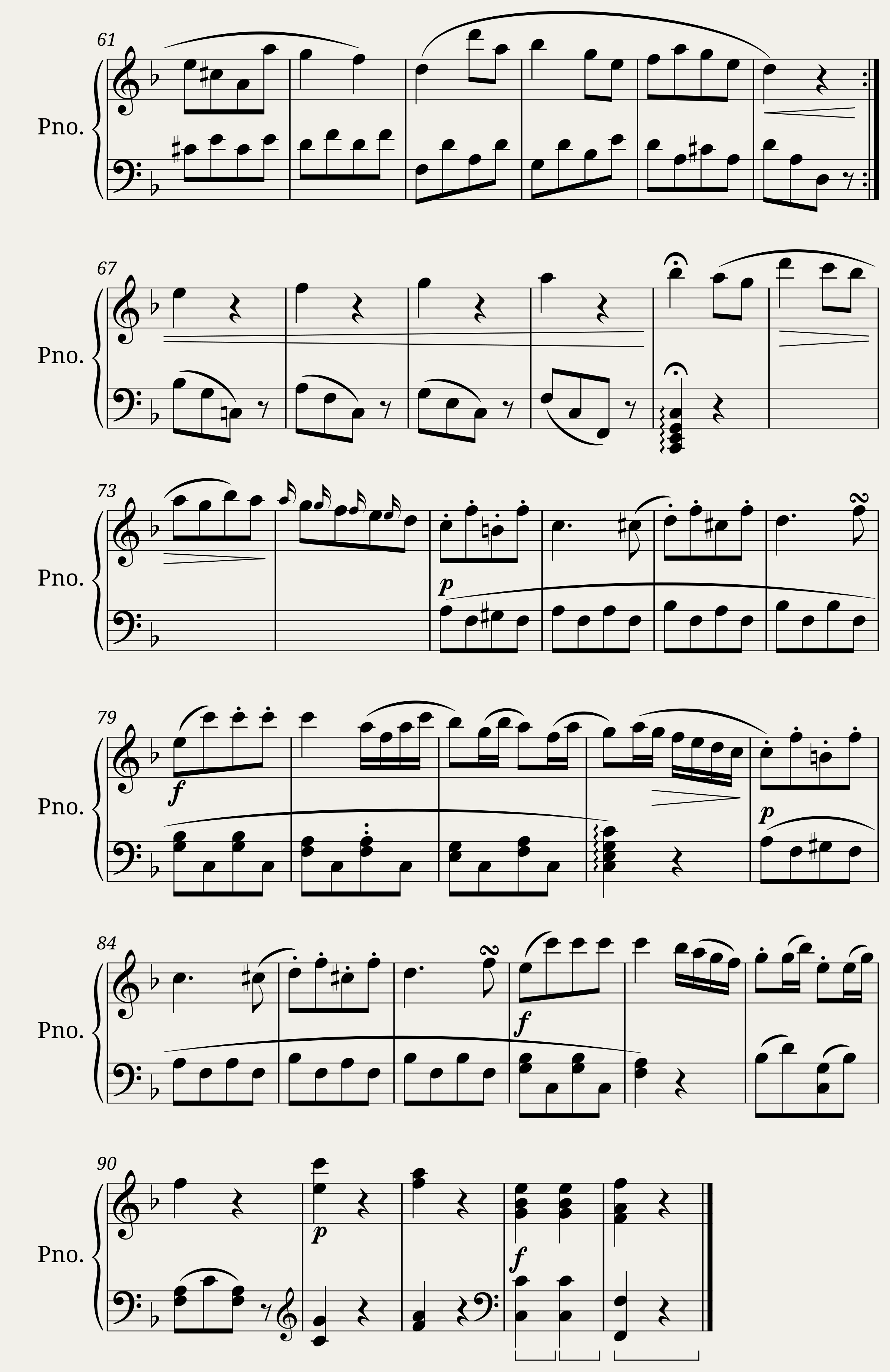 Beethoven: Sonatina in F (Anh. 5 No. 2) — 4/4