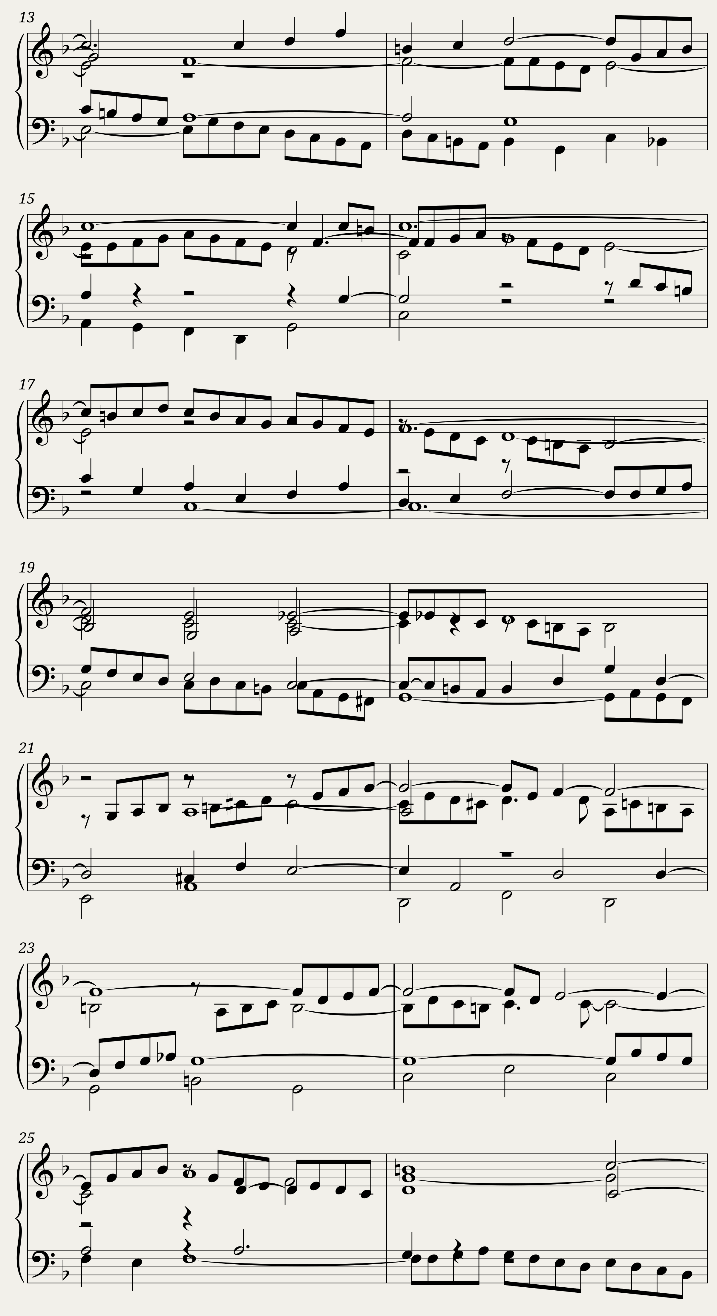 BWV 880: The Well-tempered Clavier Book II - XI (A = 415 Hz) — 2/7
