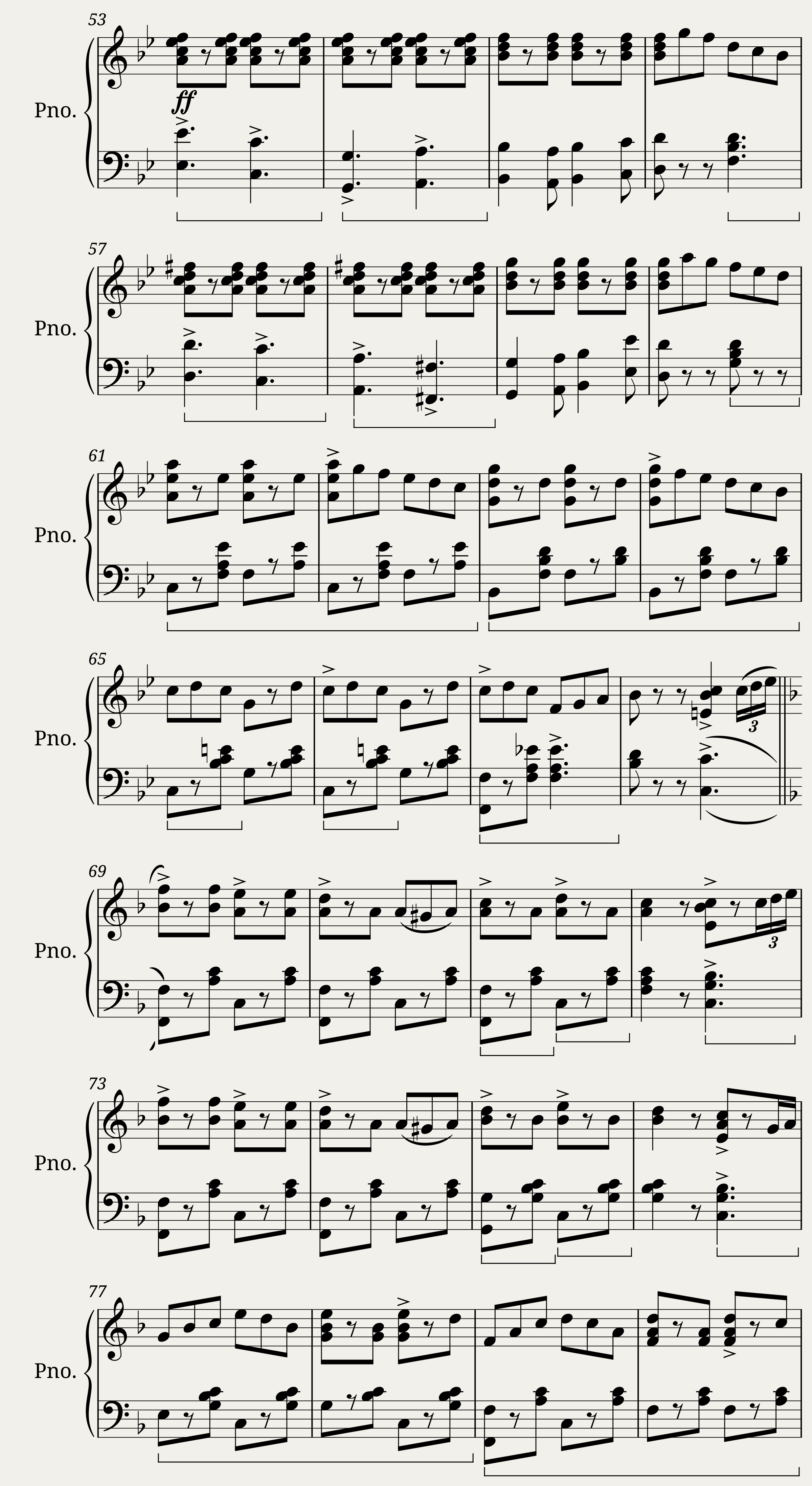 Tchaikovsky Violin Concerto 2nd Movement arrange for solo viola — 3/3