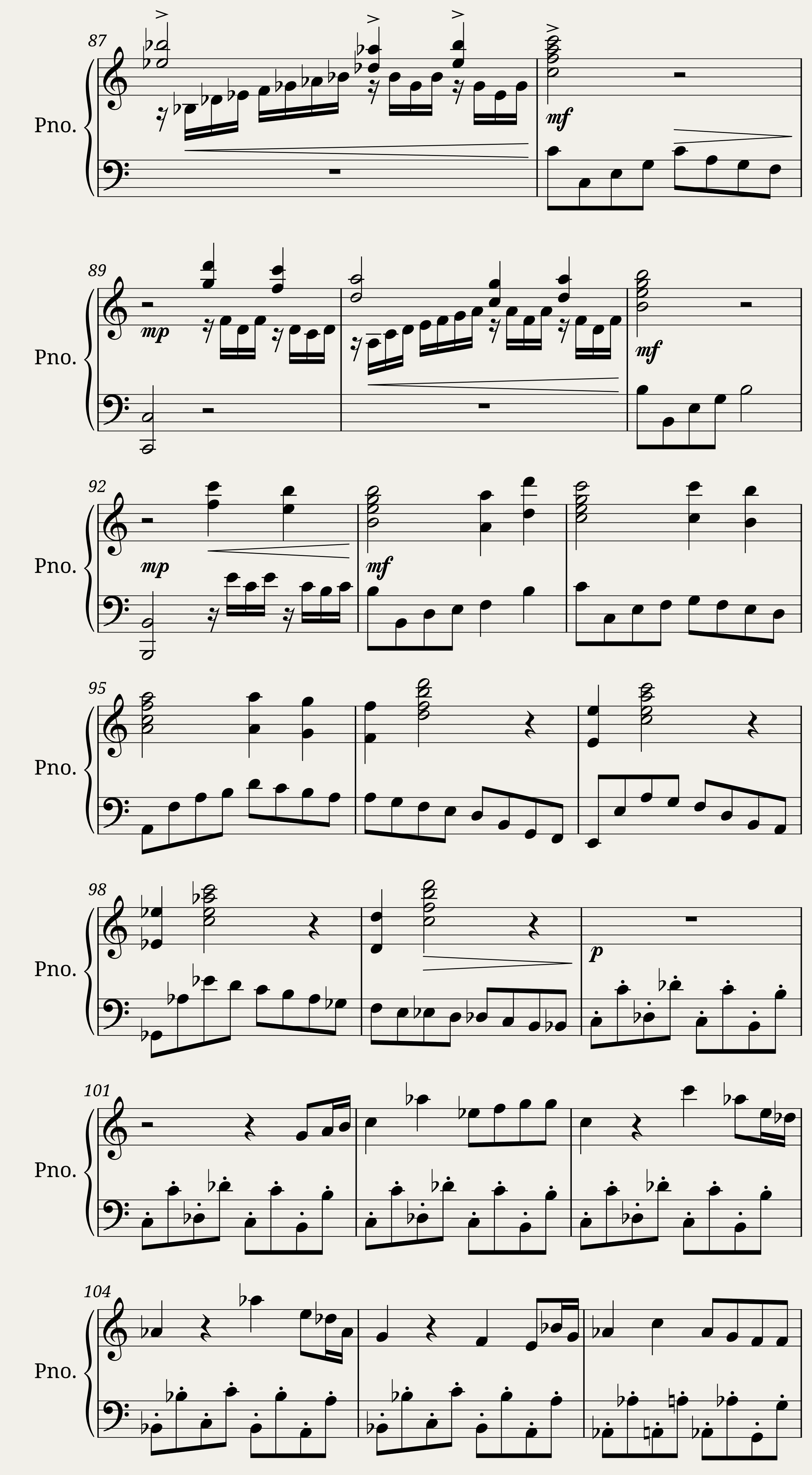 Capriccio Op. 30 per pianoforte — 5/8