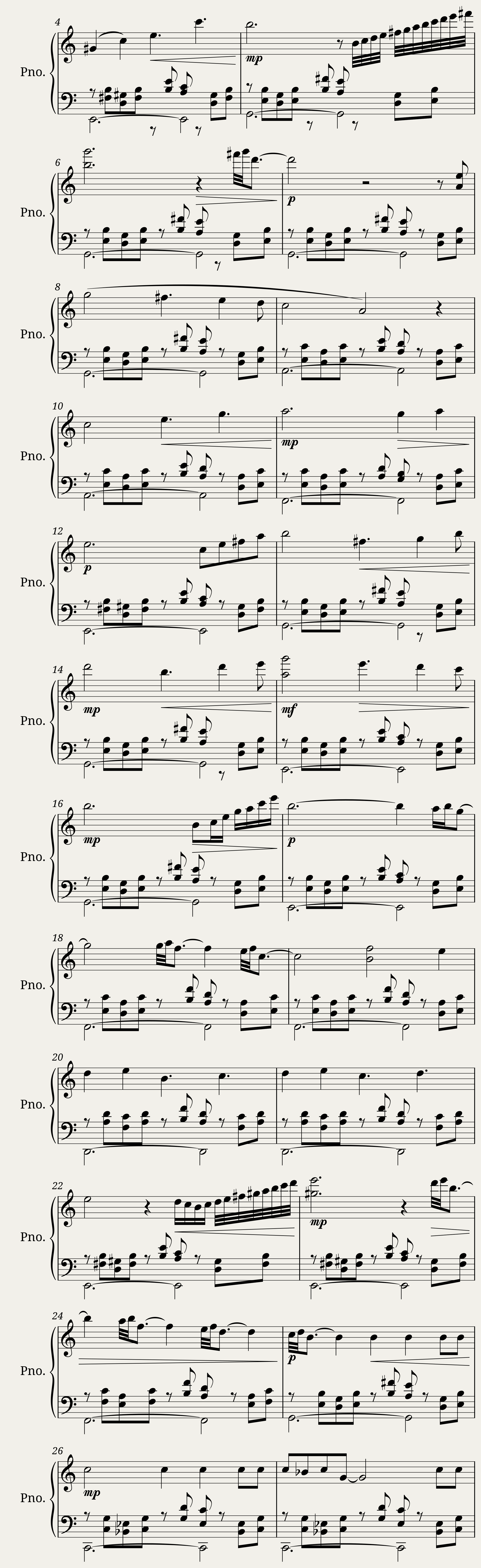 Capriccio Op. 30 per pianoforte — 7/8