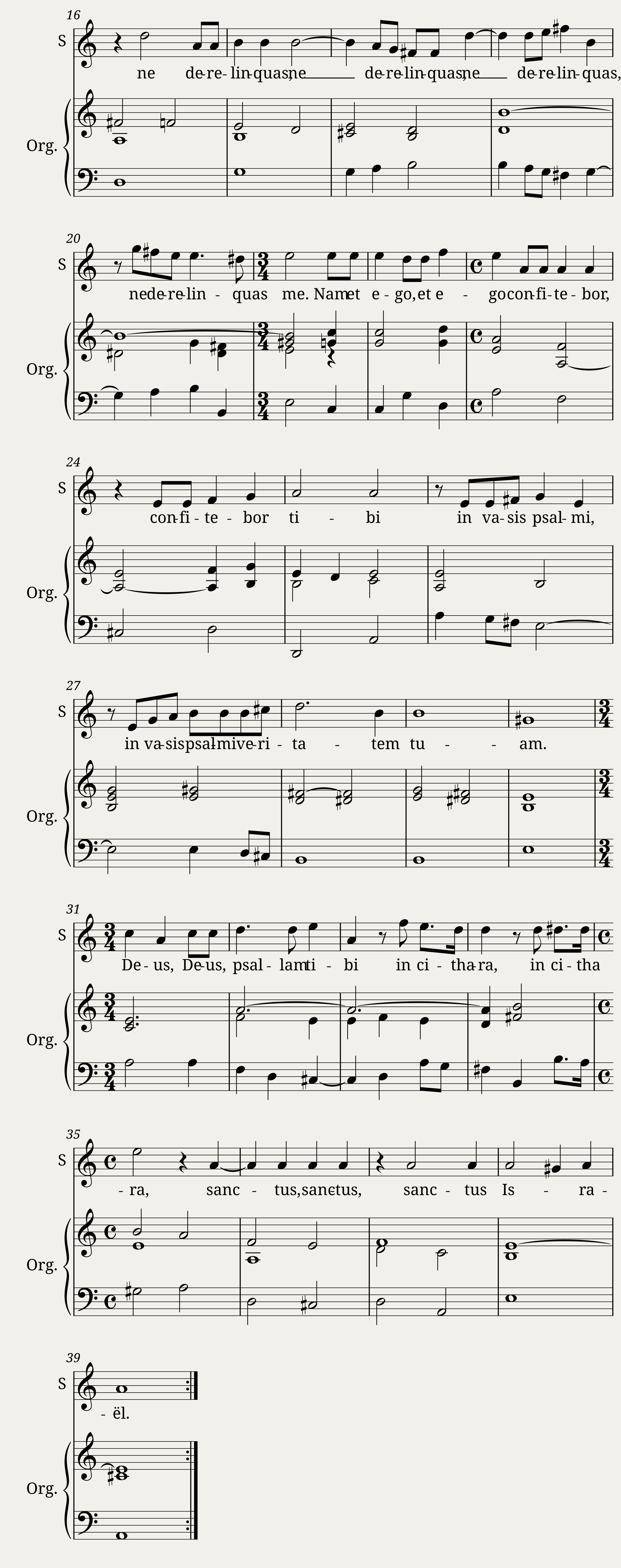 Dissi a l'amata mia lucida stella - Cornelius Verdonck — 2/2