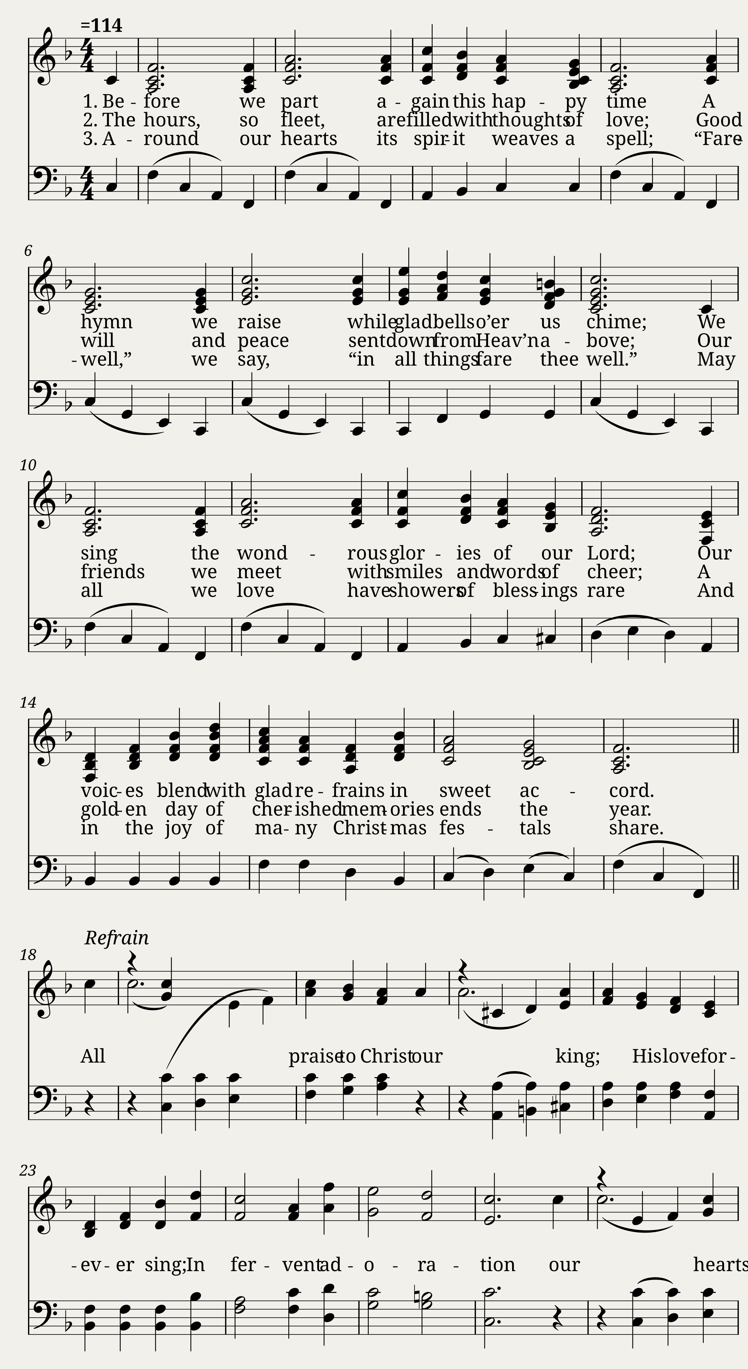 Hail the holy night - C. Harold Lowden — 1/2