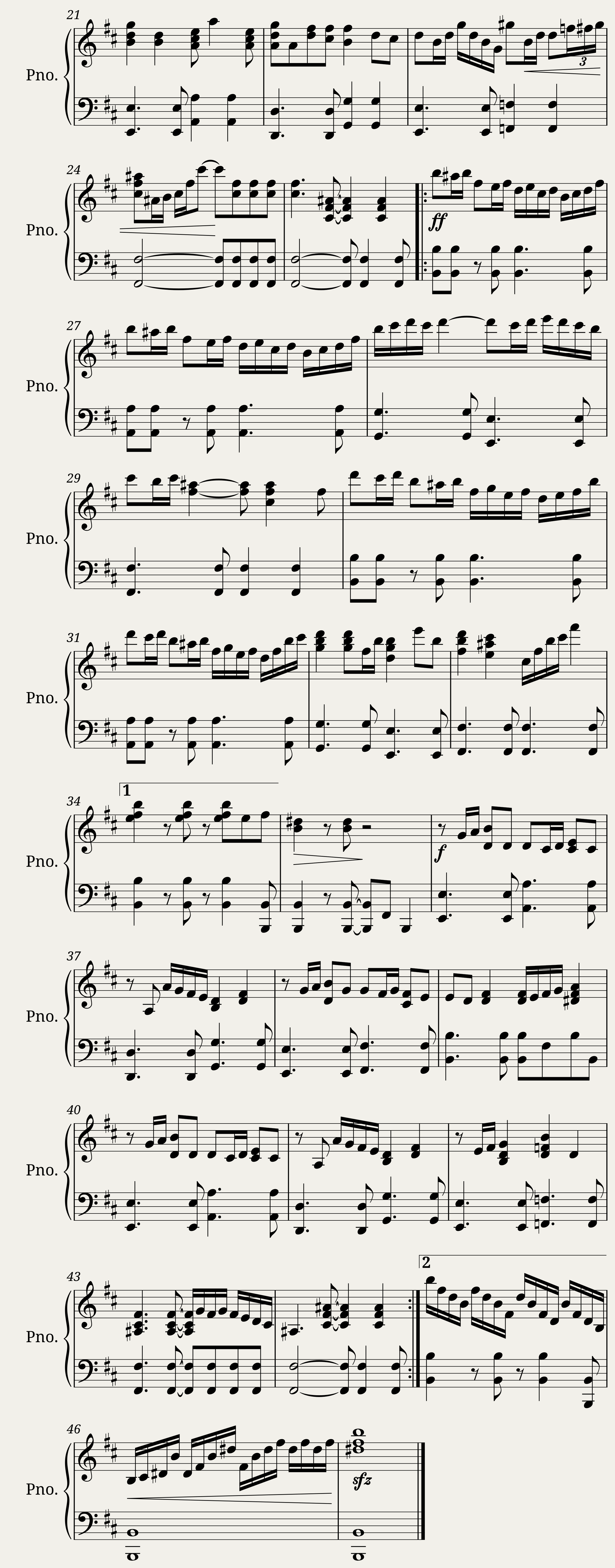 Beethoven Virus OST (Passion) — 2/2