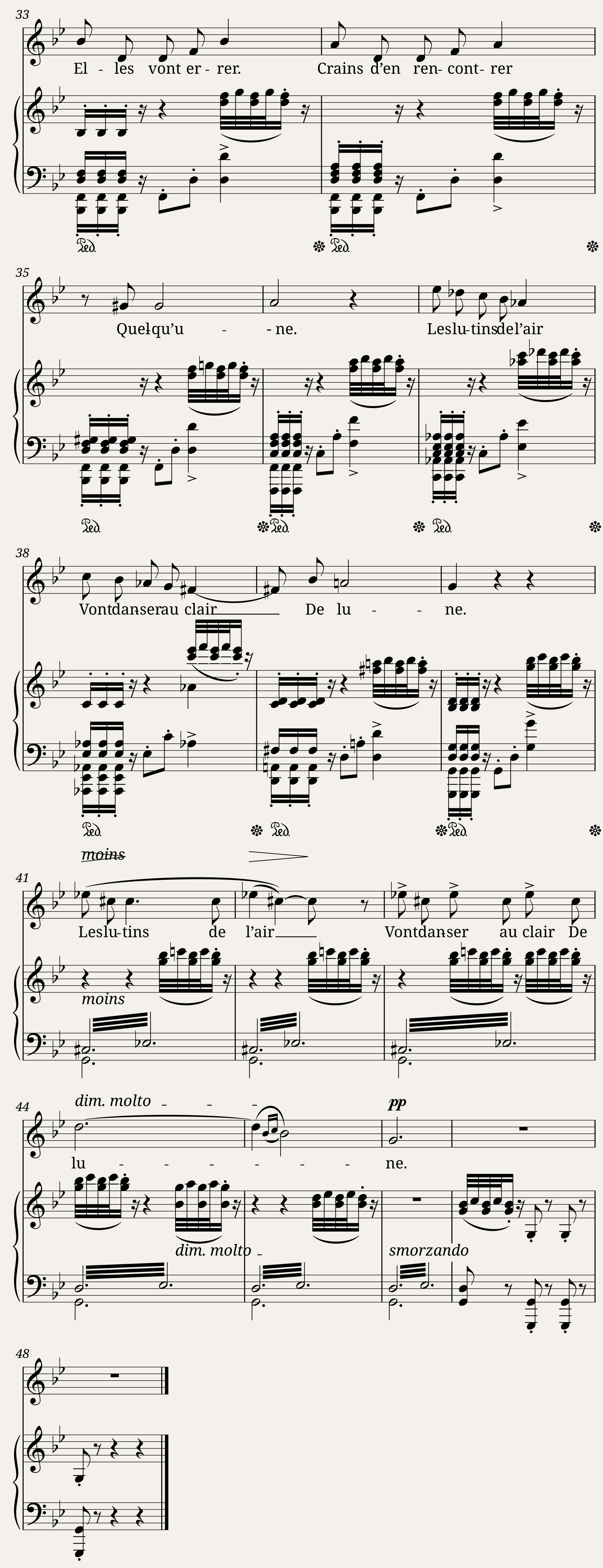 La chanson du fou — 2/2