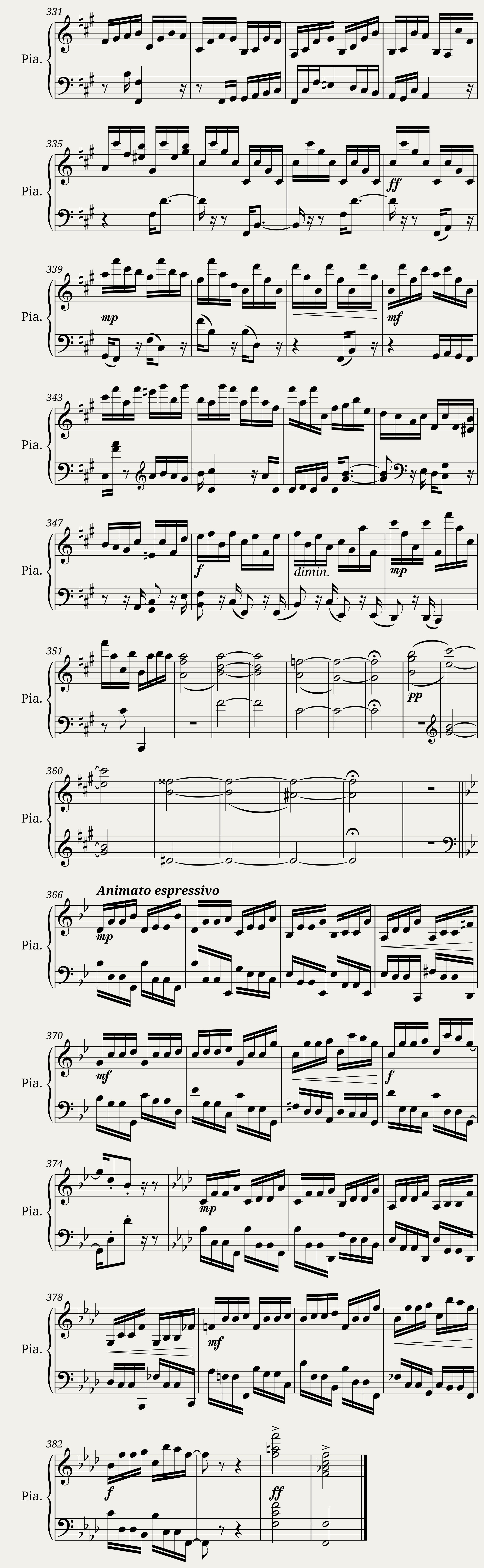 Piano Sonata n3 in F minor by Dominique Picard - 1st mv — 10/10