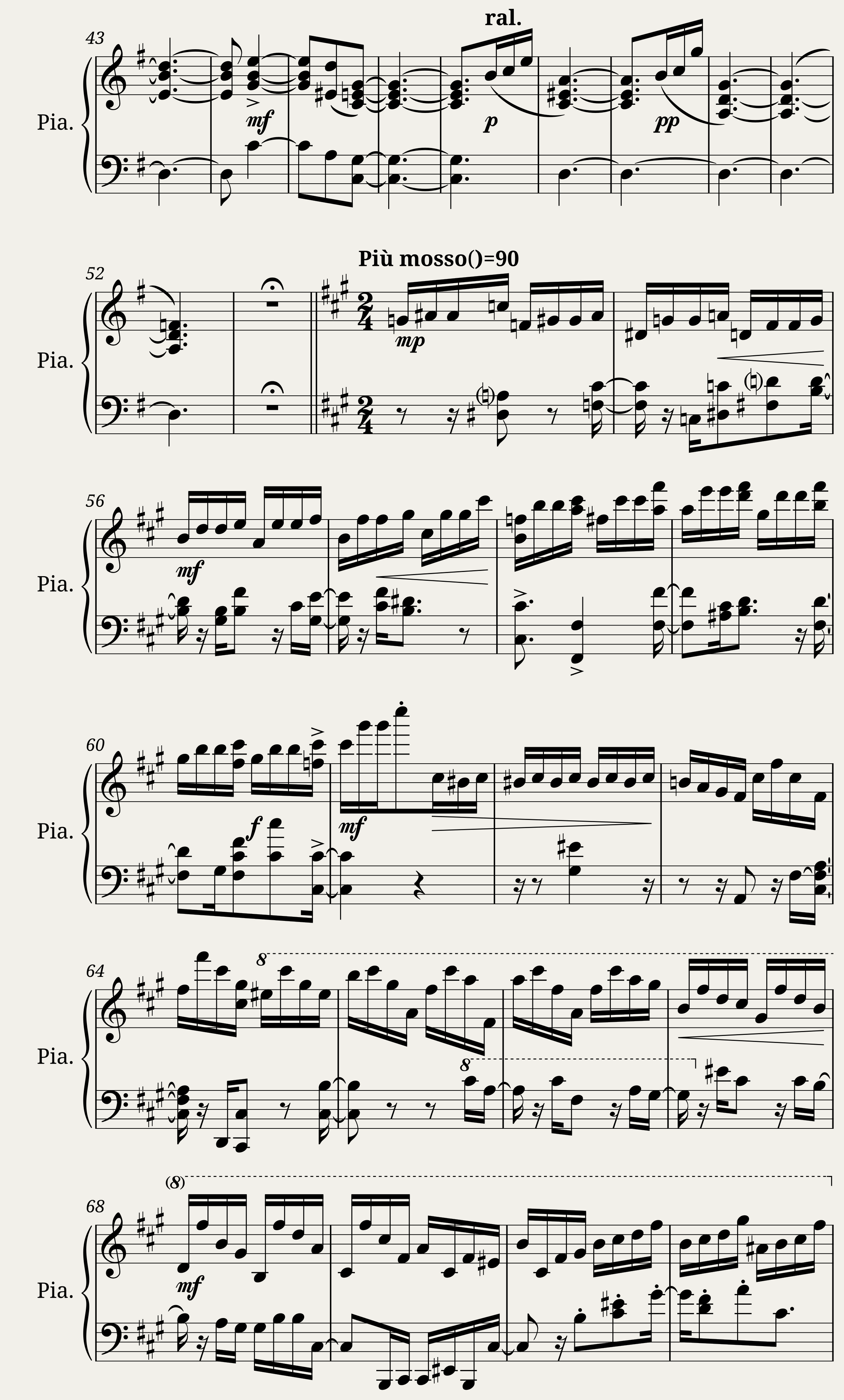 Piano Sonata n3 in F minor by Dominique Picard - 1st mv — 2/10