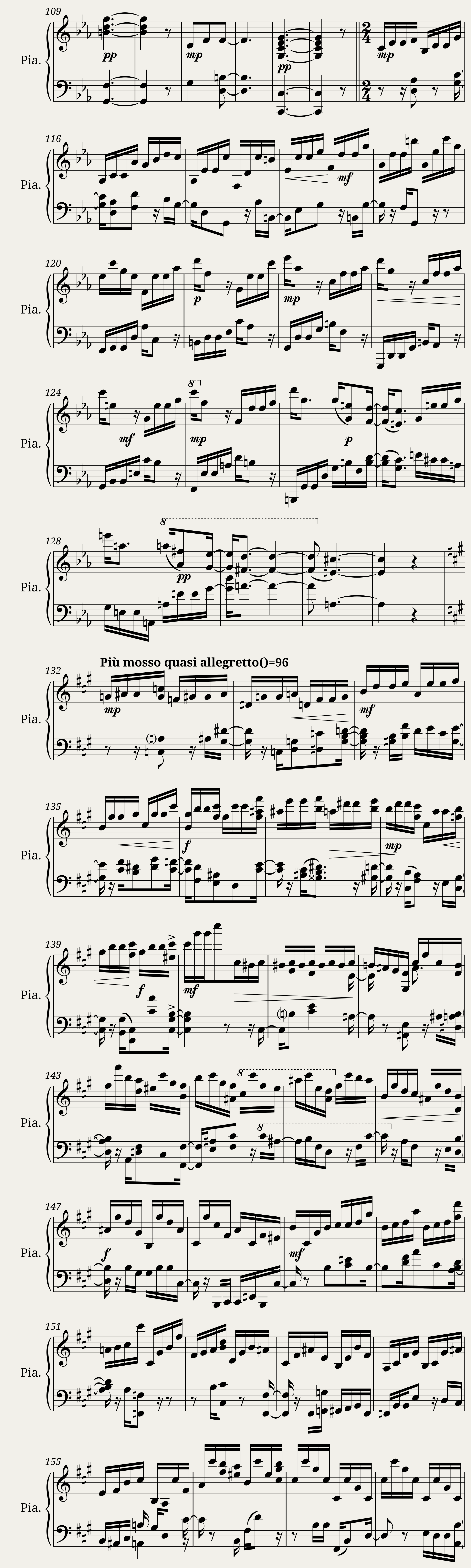 Piano Sonata n3 in F minor by Dominique Picard - 1st mv — 4/10