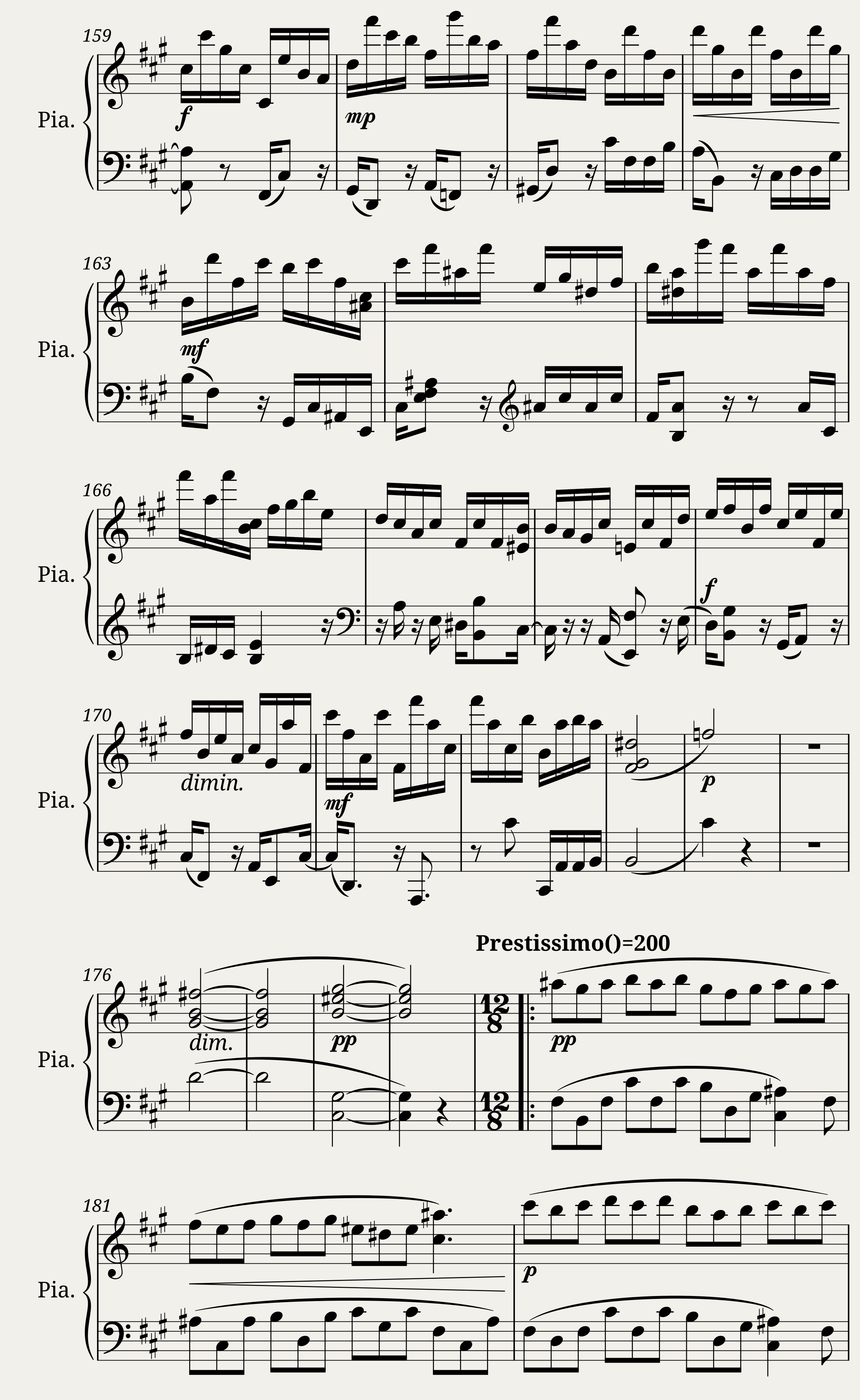Piano Sonata n3 in F minor by Dominique Picard - 1st mv — 5/10