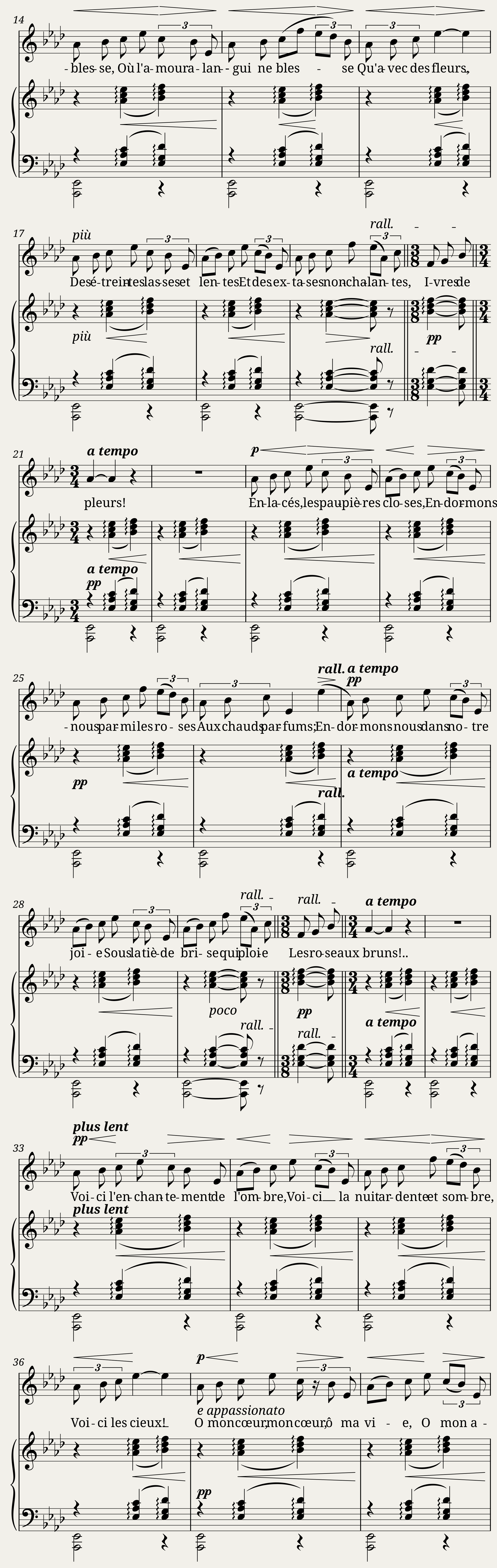Sérénade d'été — 2/3