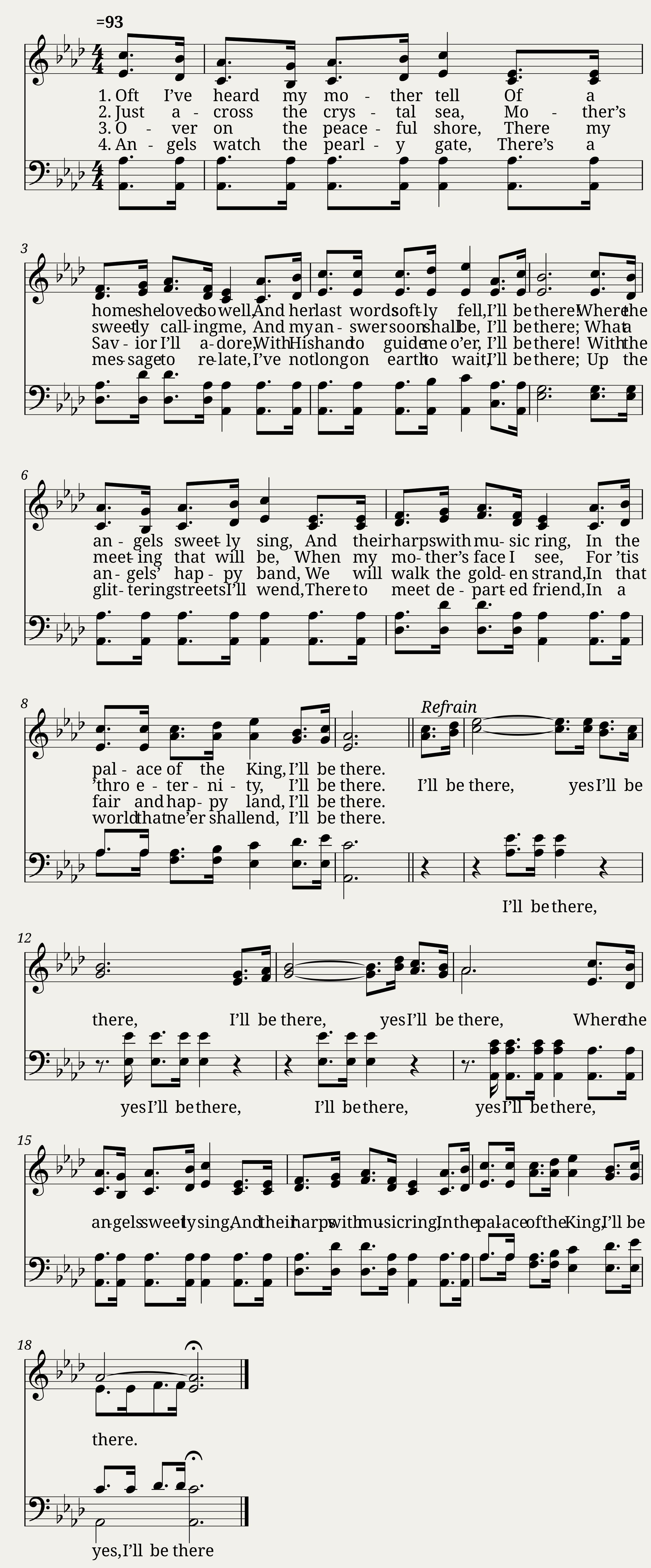 Ill be there (garey) - Anthony J. Showalter