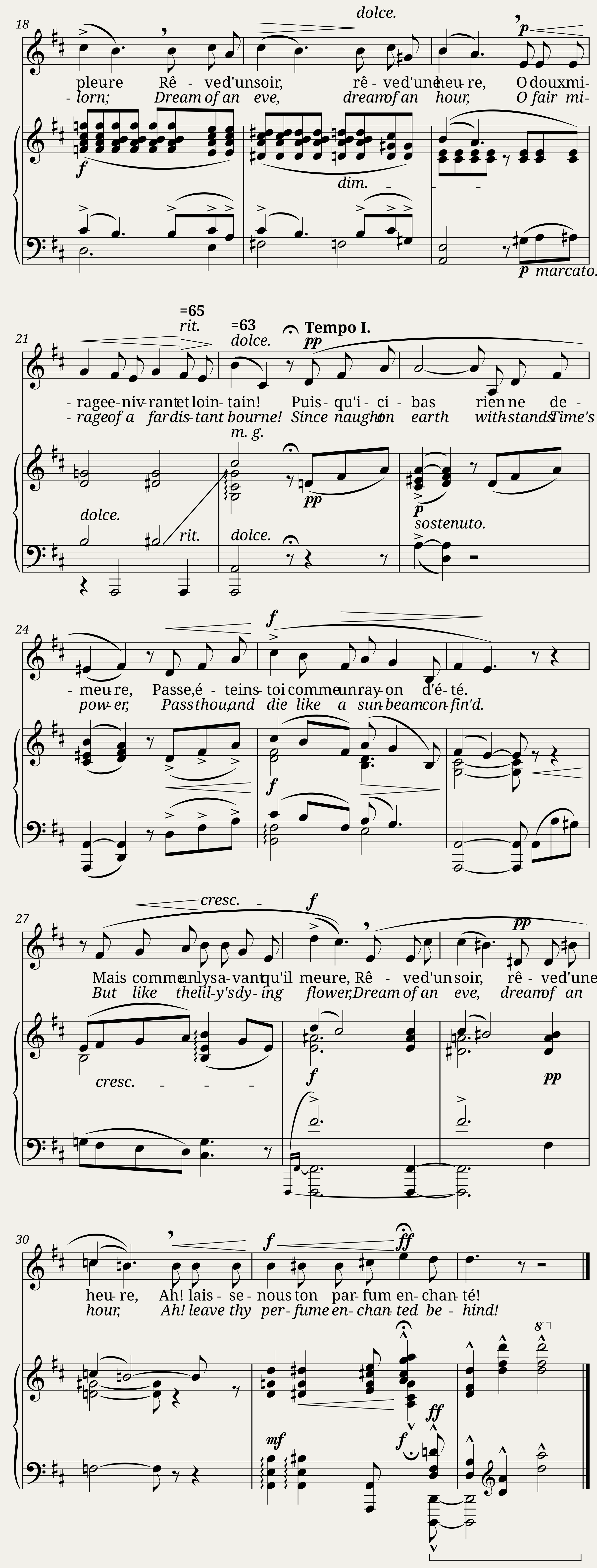 Chaminade Cécile - Rêve d'un soir — 2/2