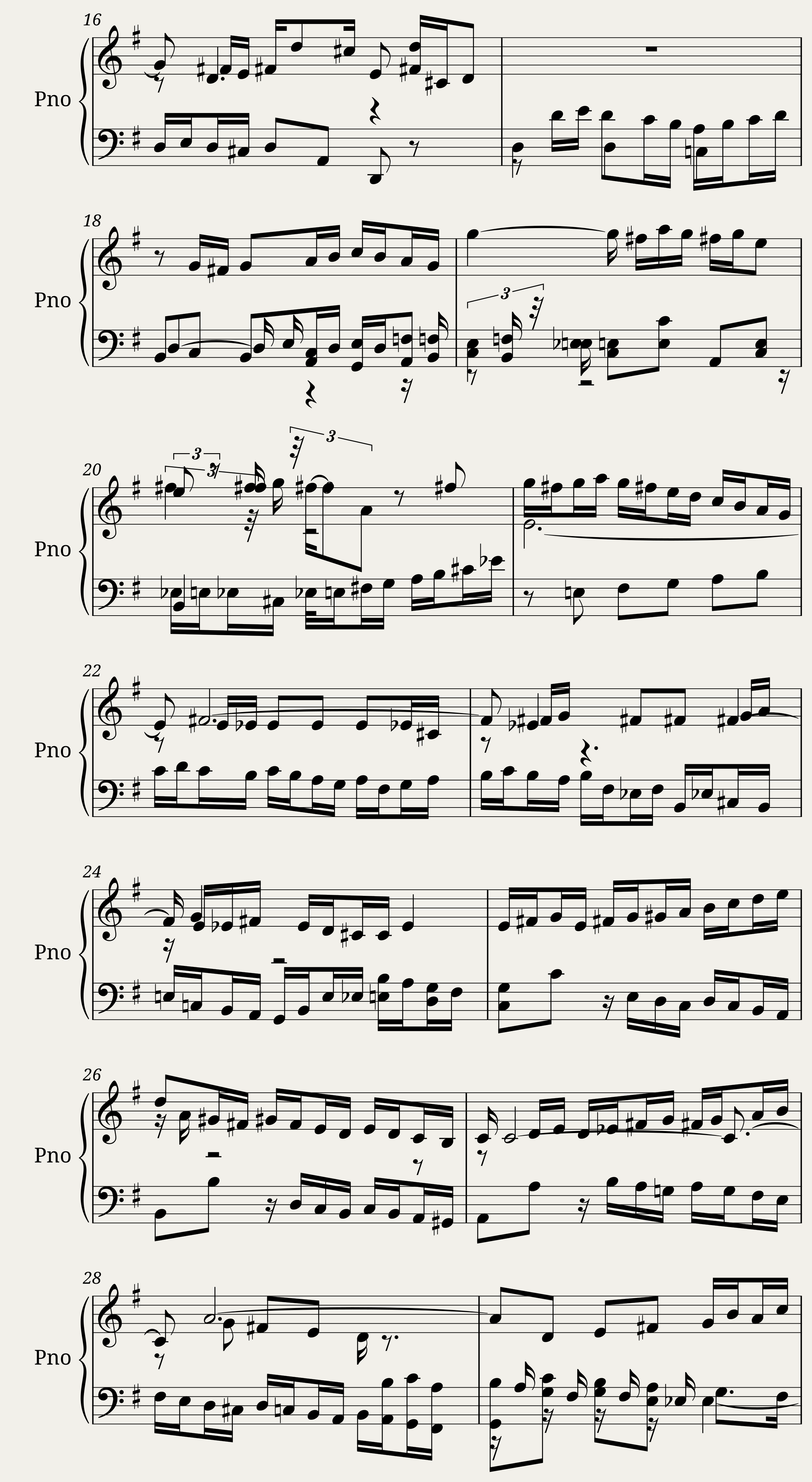 Goldberg Variations - 15 — 2/2