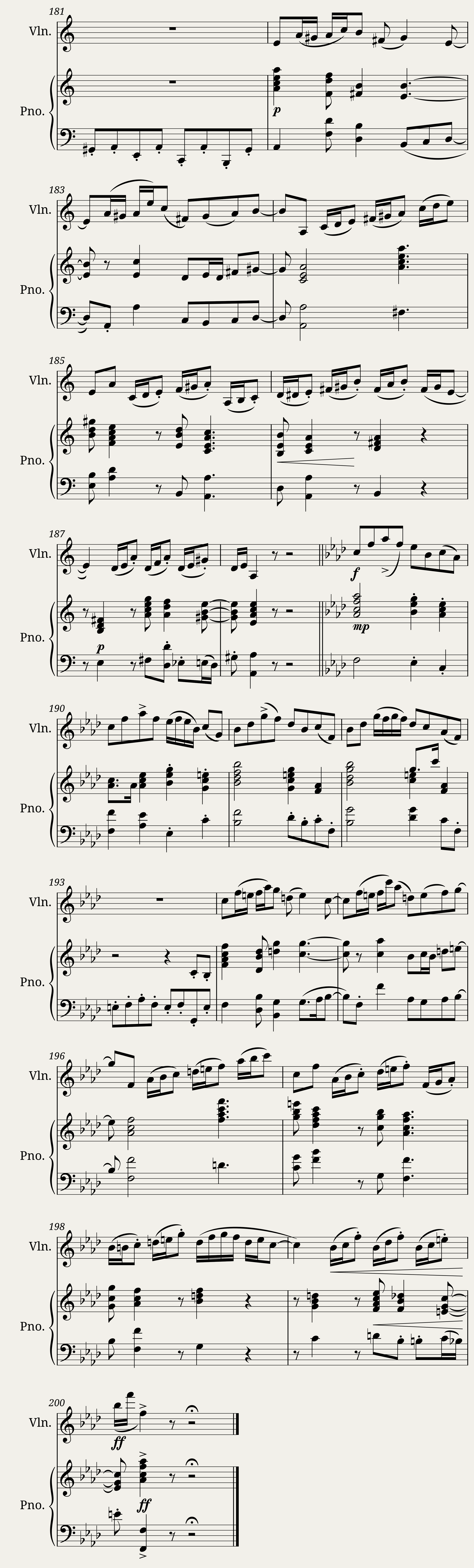 Piano and violin sonata n2 in F major by Dominique Picard - 1st mv — 11/11