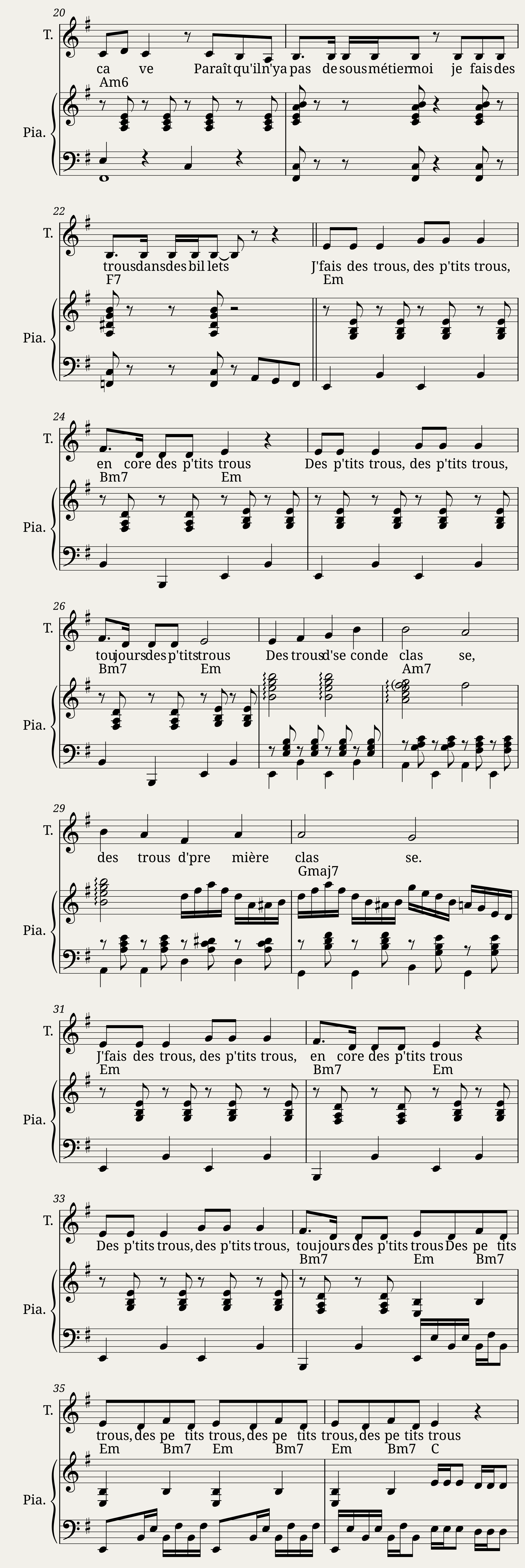 Gainsbourg - Le Poinçonneur des Lilas — 2/7