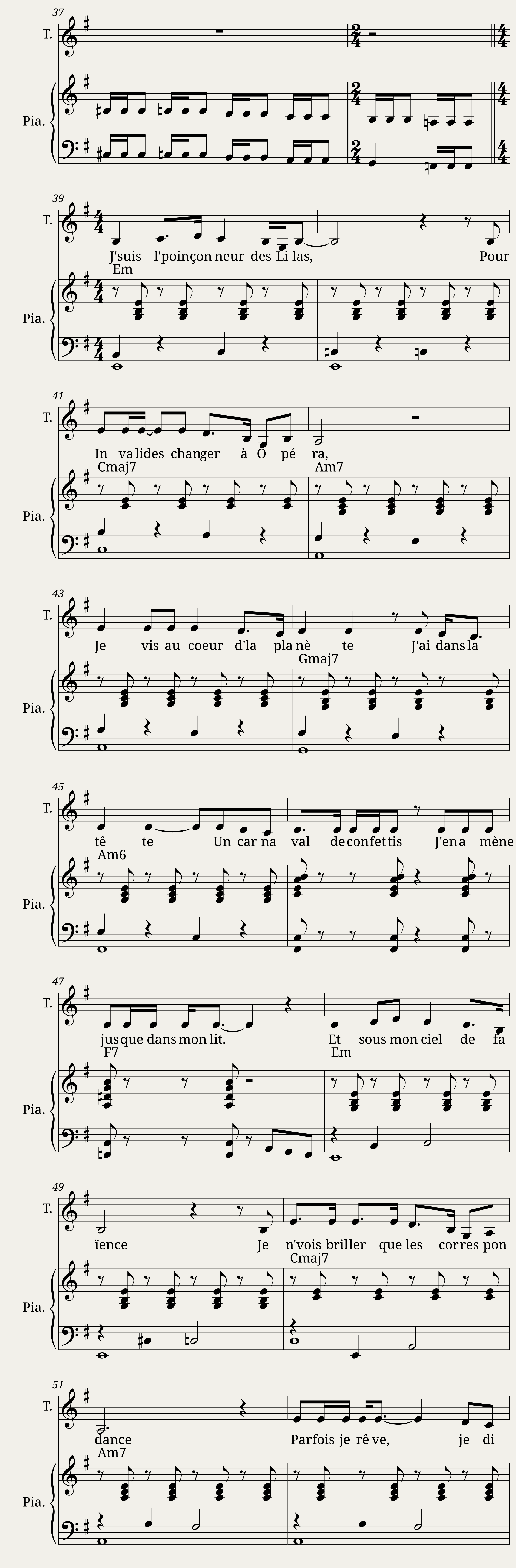 Gainsbourg - Le Poinçonneur des Lilas — 3/7