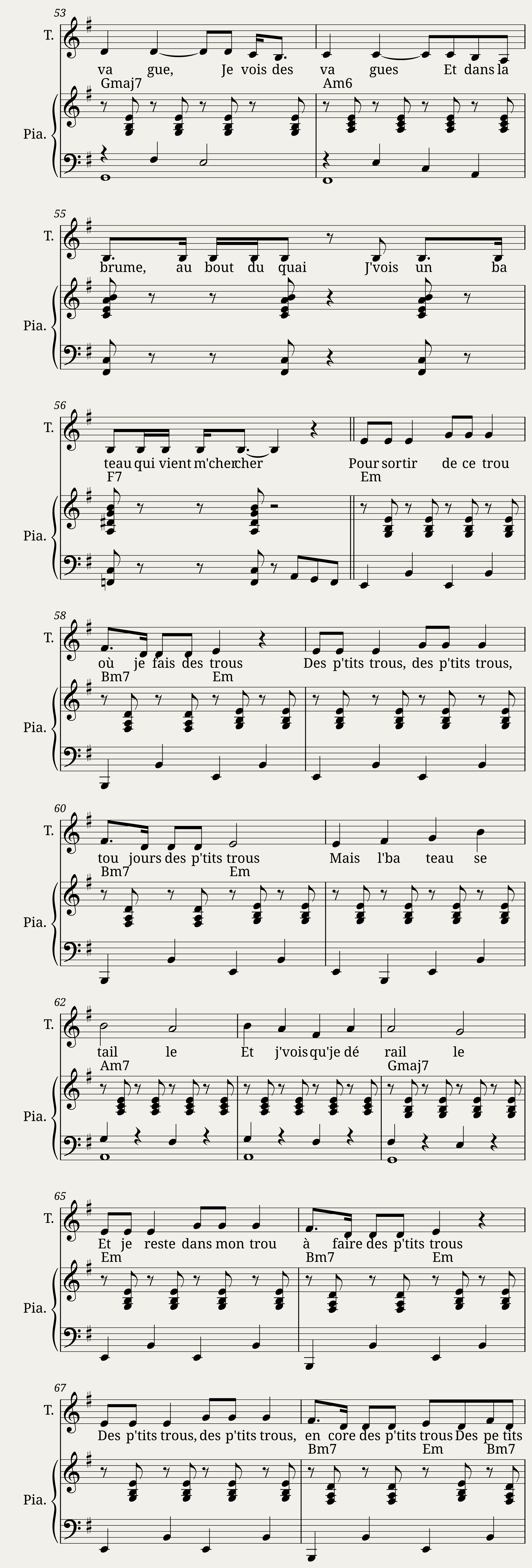 Gainsbourg - Le Poinçonneur des Lilas — 4/7