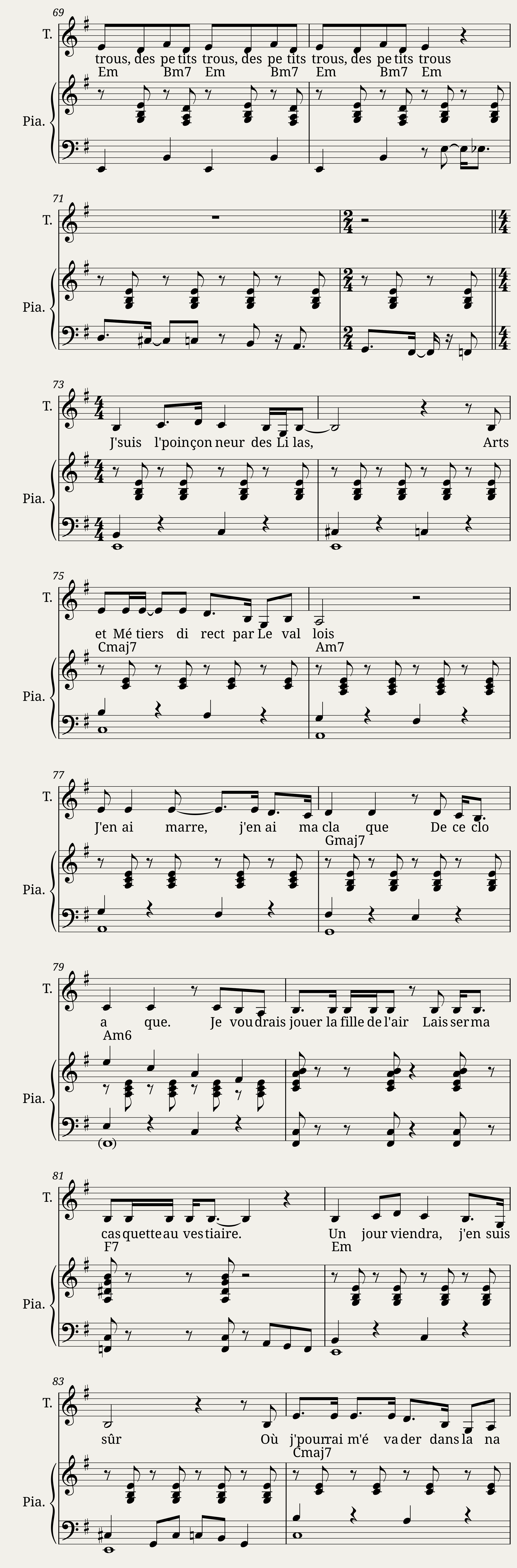 Gainsbourg - Le Poinçonneur des Lilas — 5/7