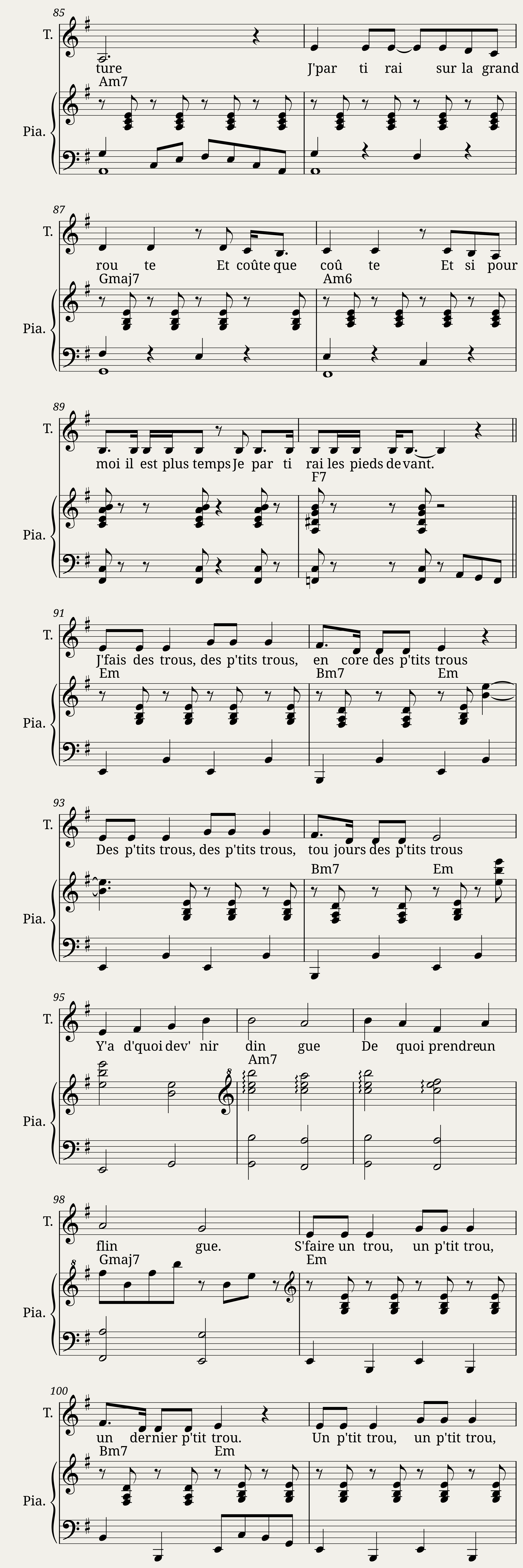Gainsbourg - Le Poinçonneur des Lilas — 6/7