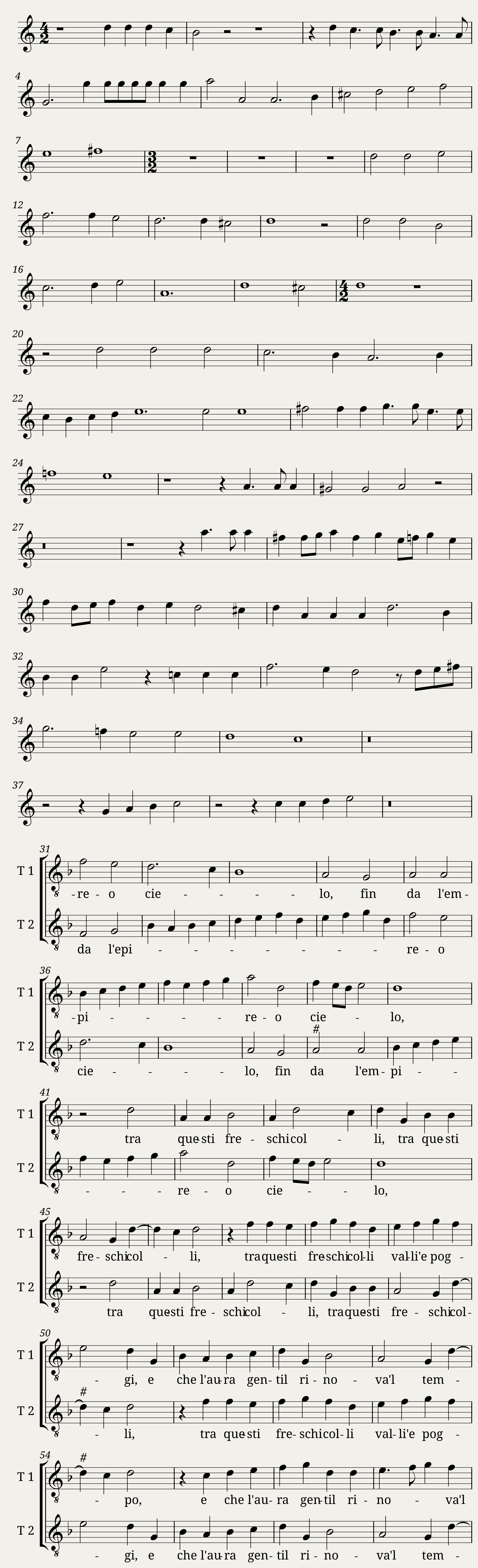 Giovanni Gabrielli - Canto Secondo Coro Canzon septimi toni a 8 from Sacrae Symphoniae (1597) — 1/2