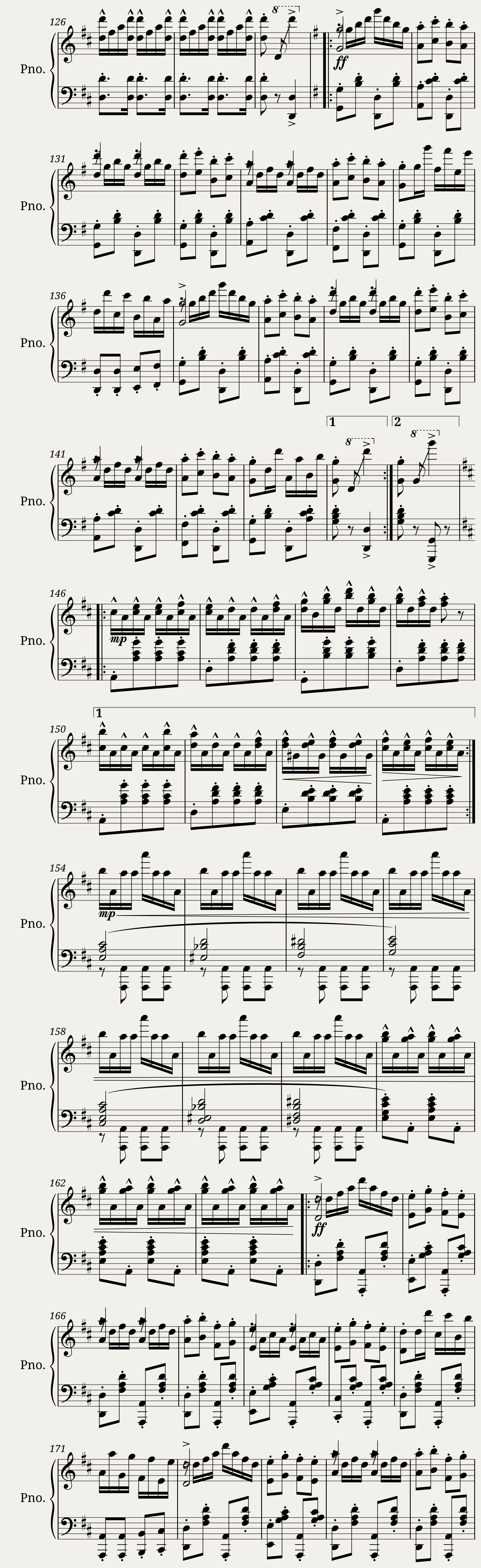 Infernally Hard Galop — 5/6