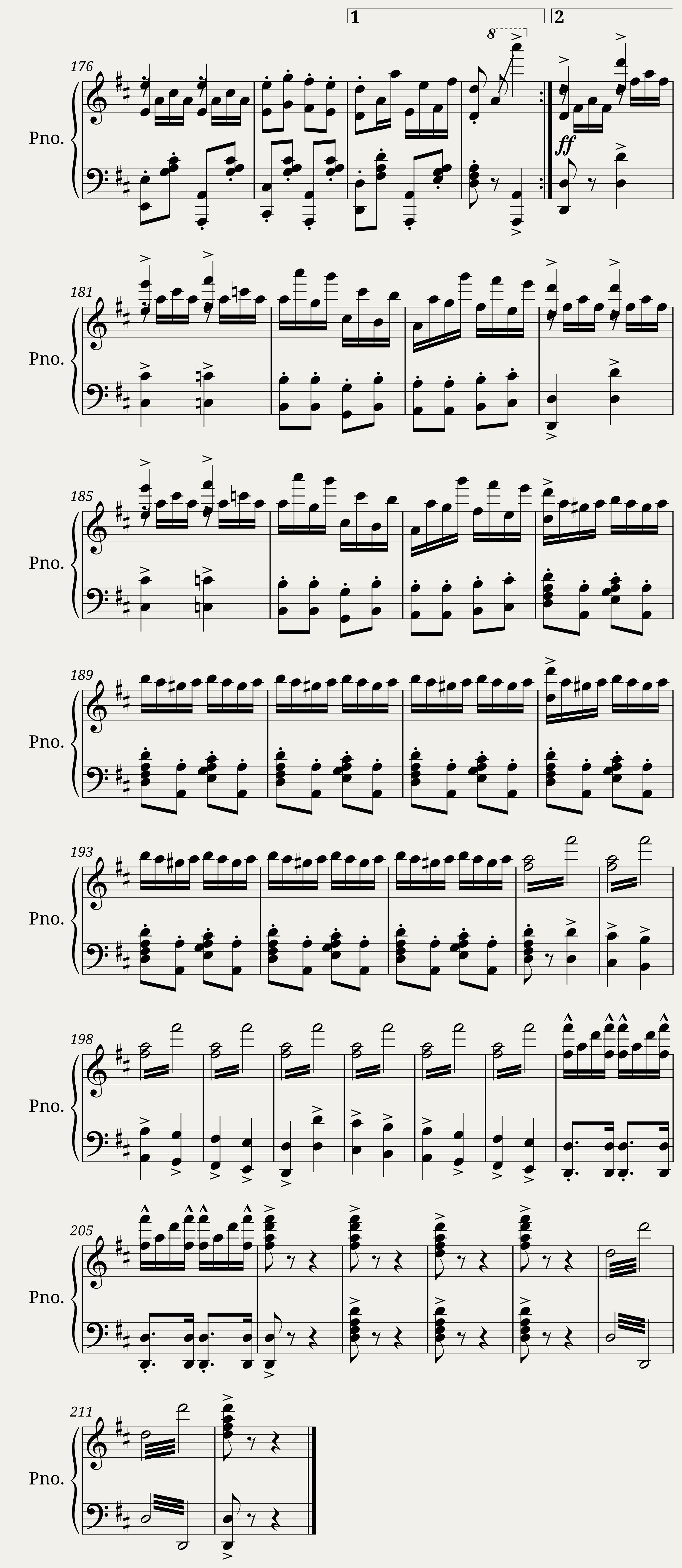 Infernally Hard Galop — 6/6
