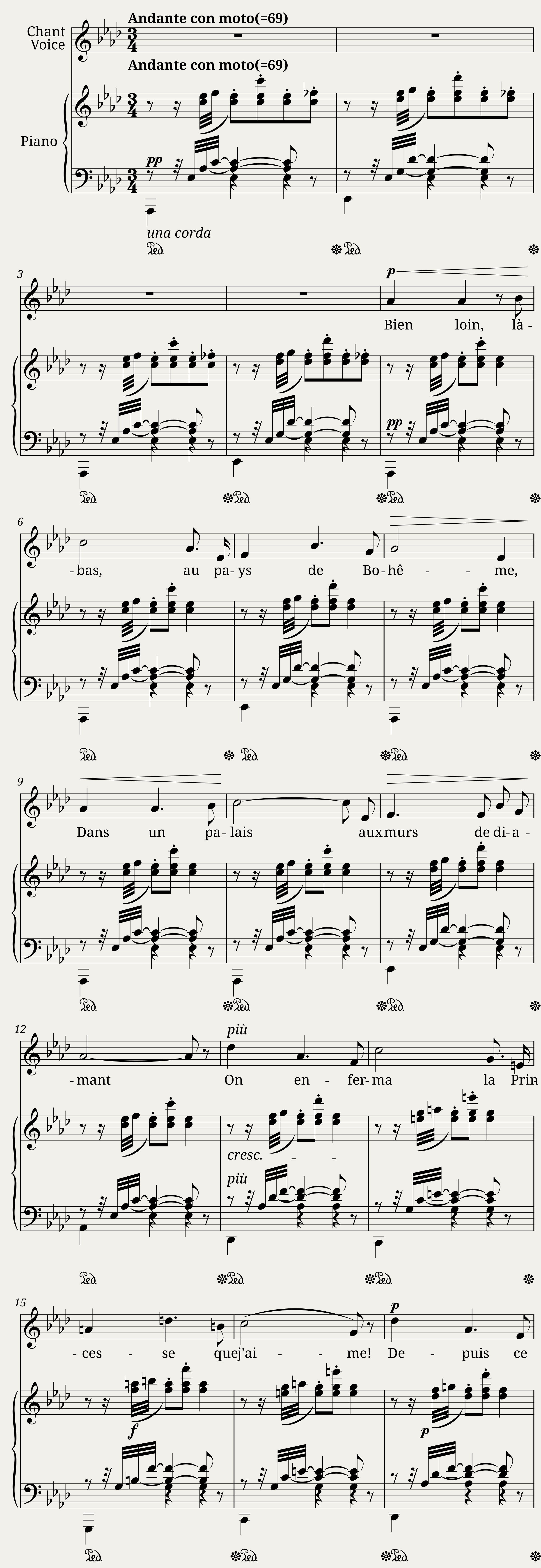 Chanson Lointaine — 1/5