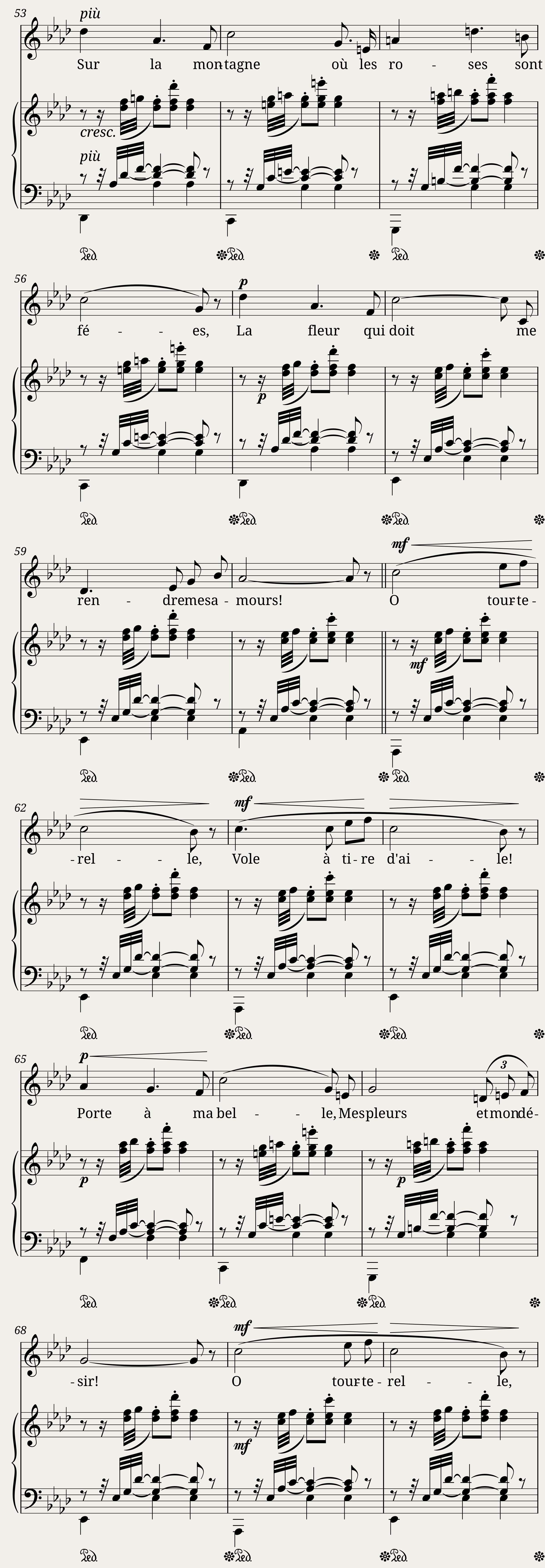 Chanson Lointaine — 4/5