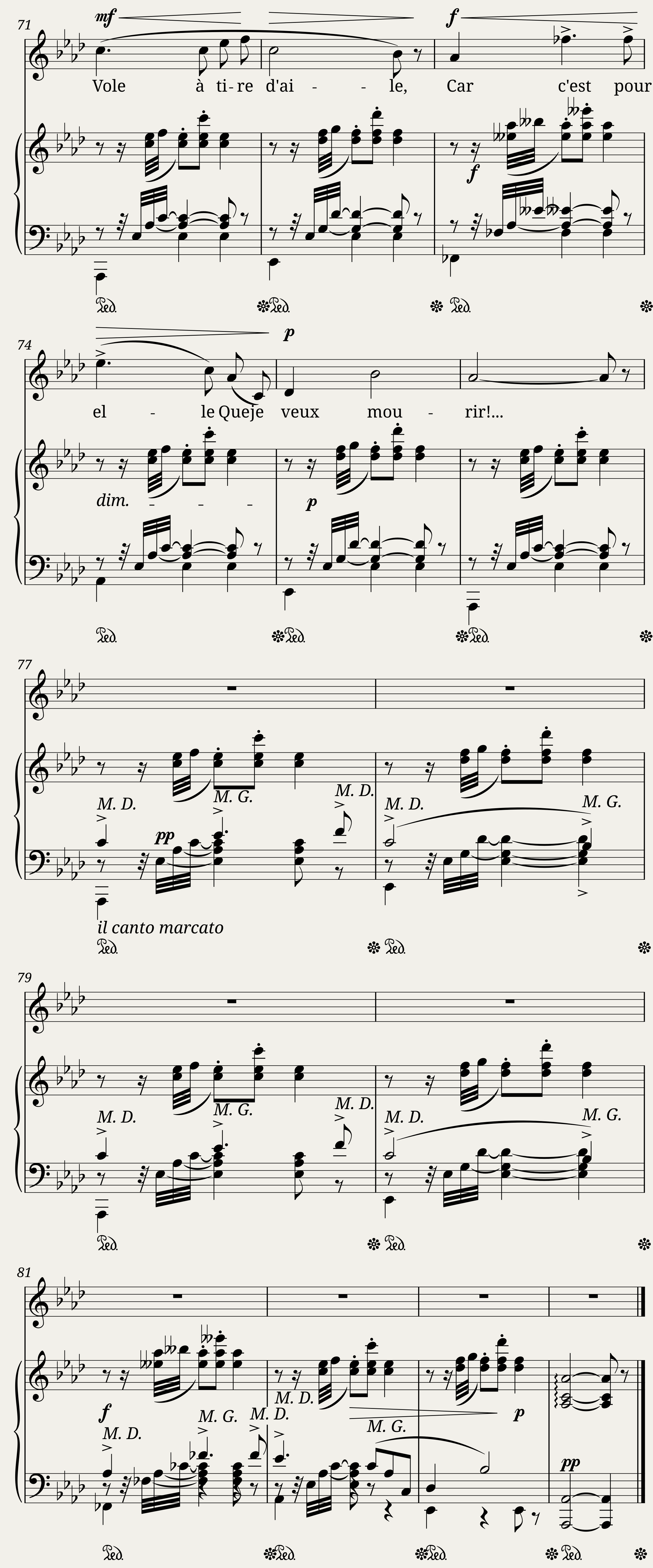 Chanson Lointaine — 5/5