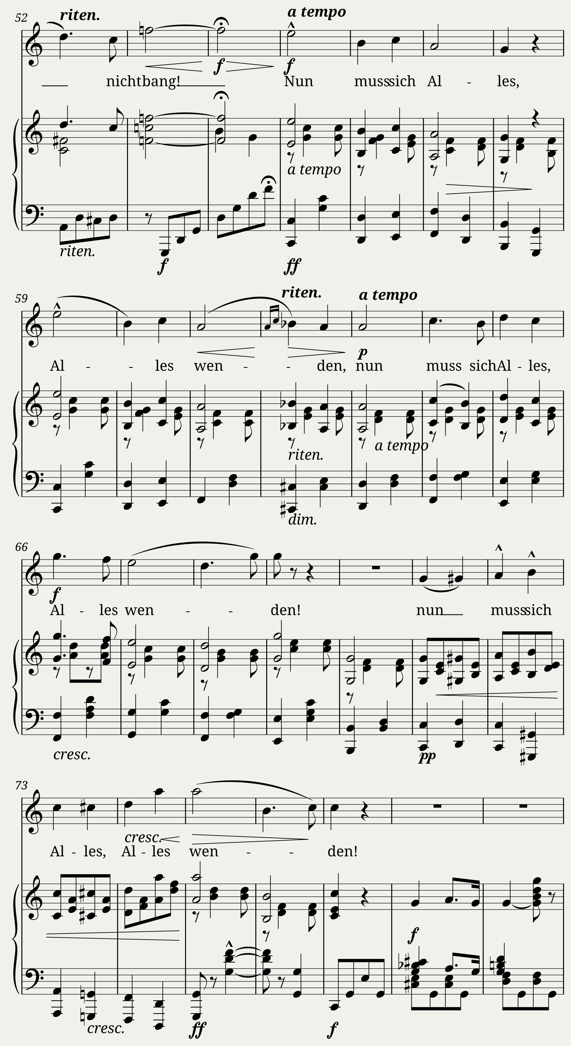 Frühlings-Glaube — 2/4