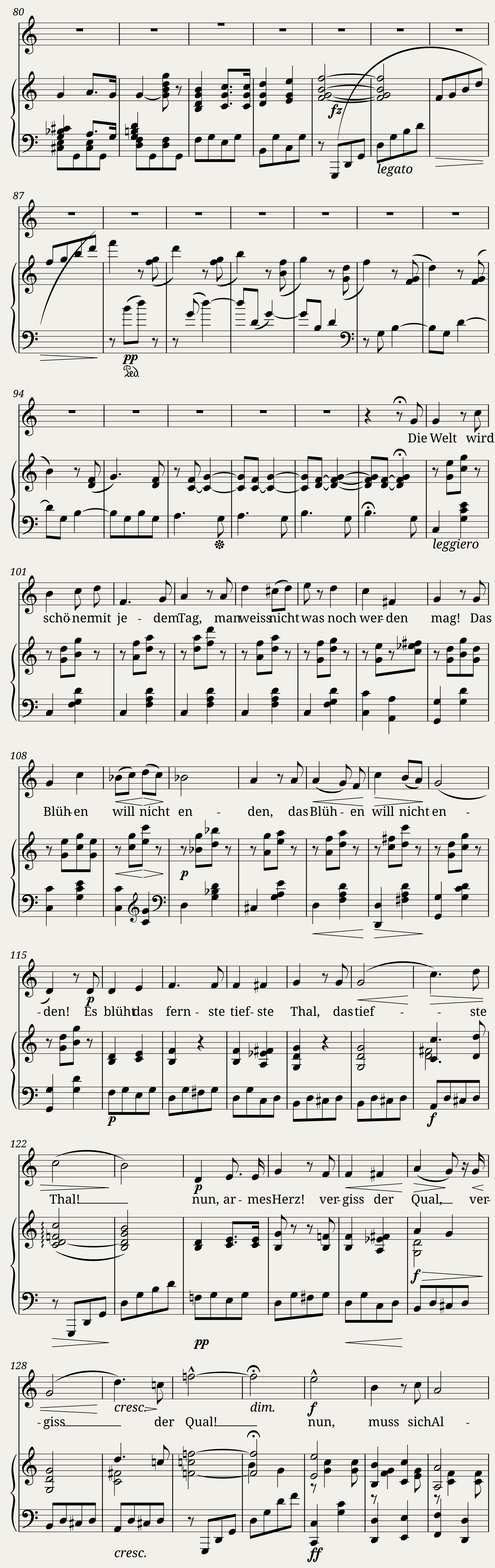 Frühlings-Glaube — 3/4