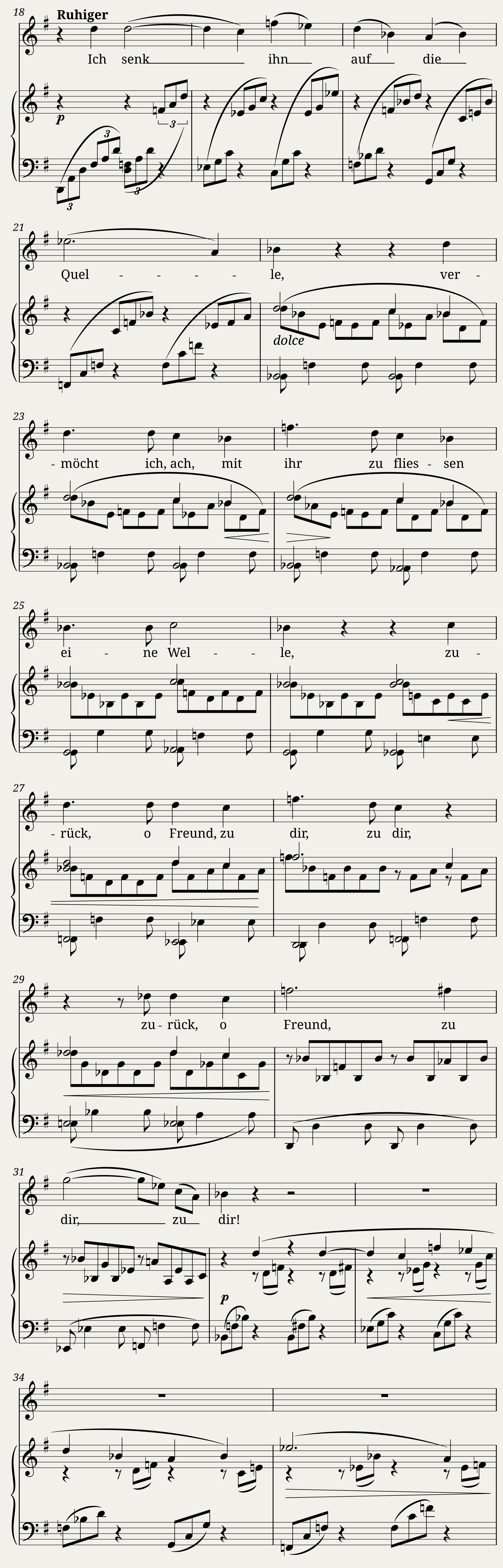 Von waldbekränzter Höhe — 2/5
