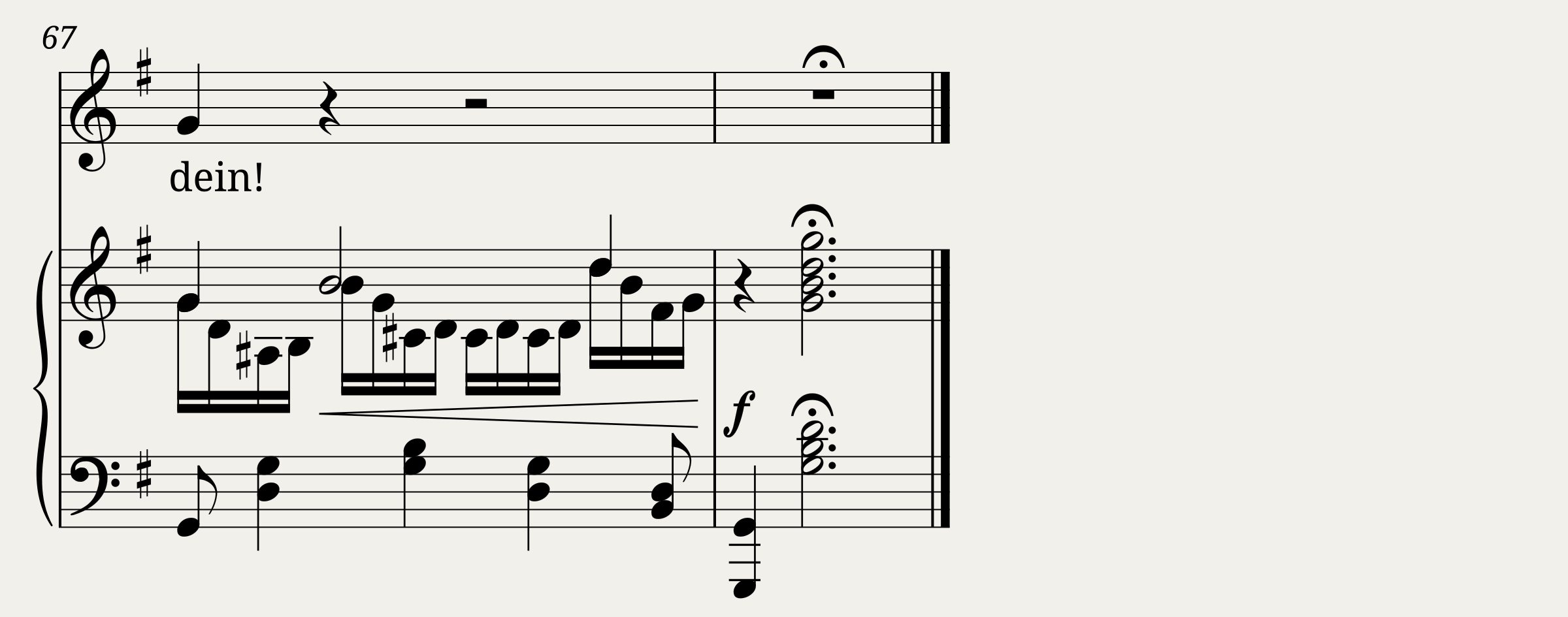 Von waldbekränzter Höhe — 5/5