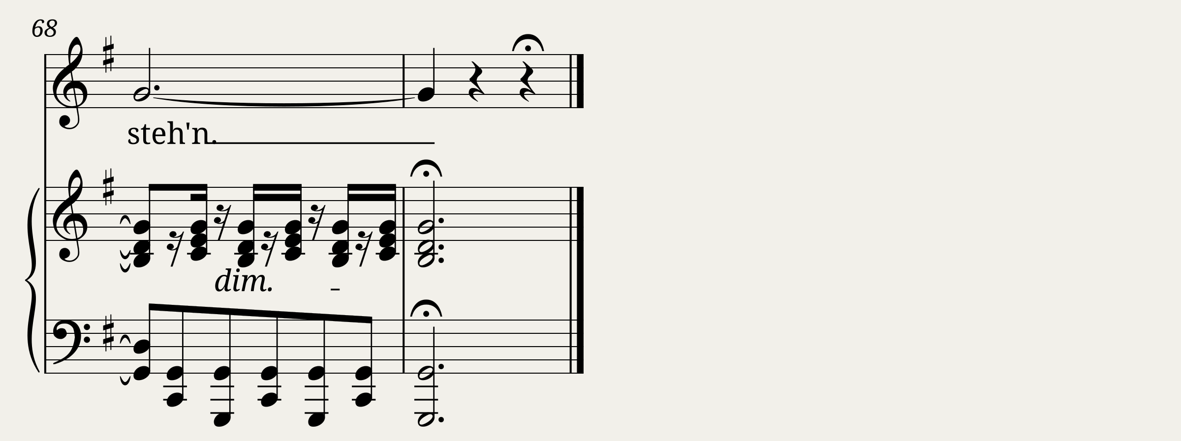 Schubert Franz - Winterreise D.911 No.8 - Rückblick — 4/4