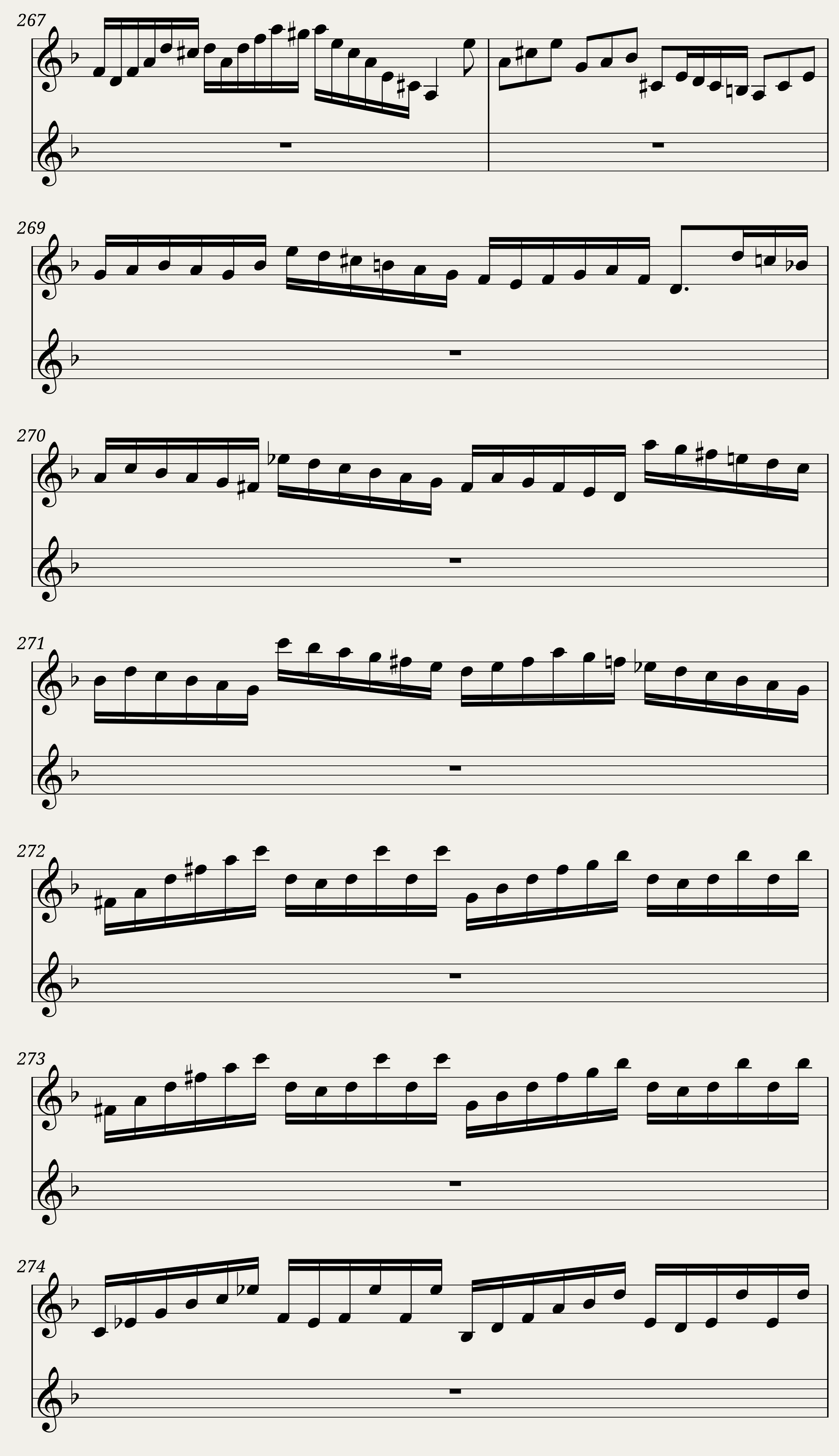 BWV 1004 Violin Partita No.2 in D minor (Violin Sound) — 17/37