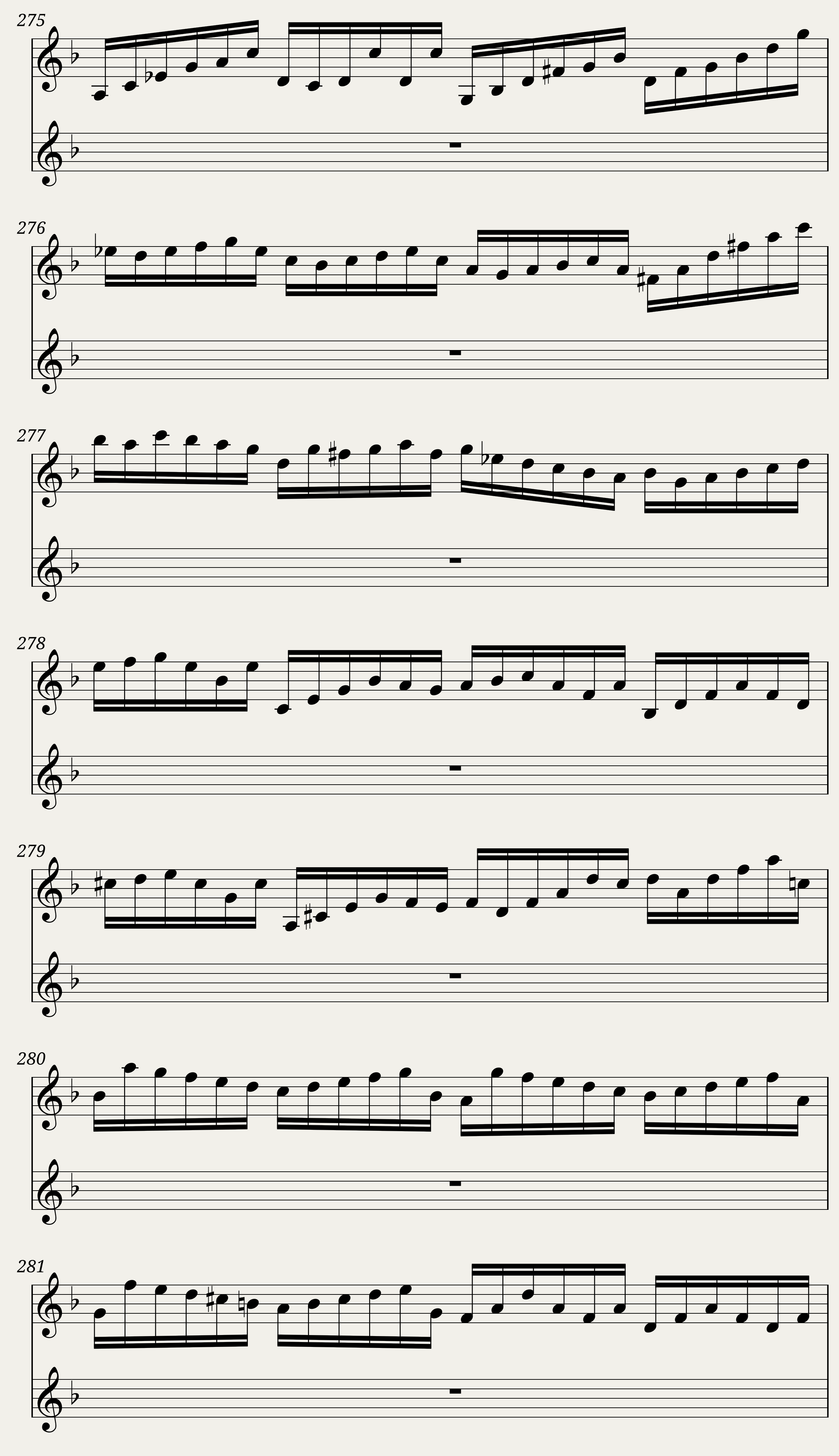 BWV 1004 Violin Partita No.2 in D minor (Violin Sound) — 18/37