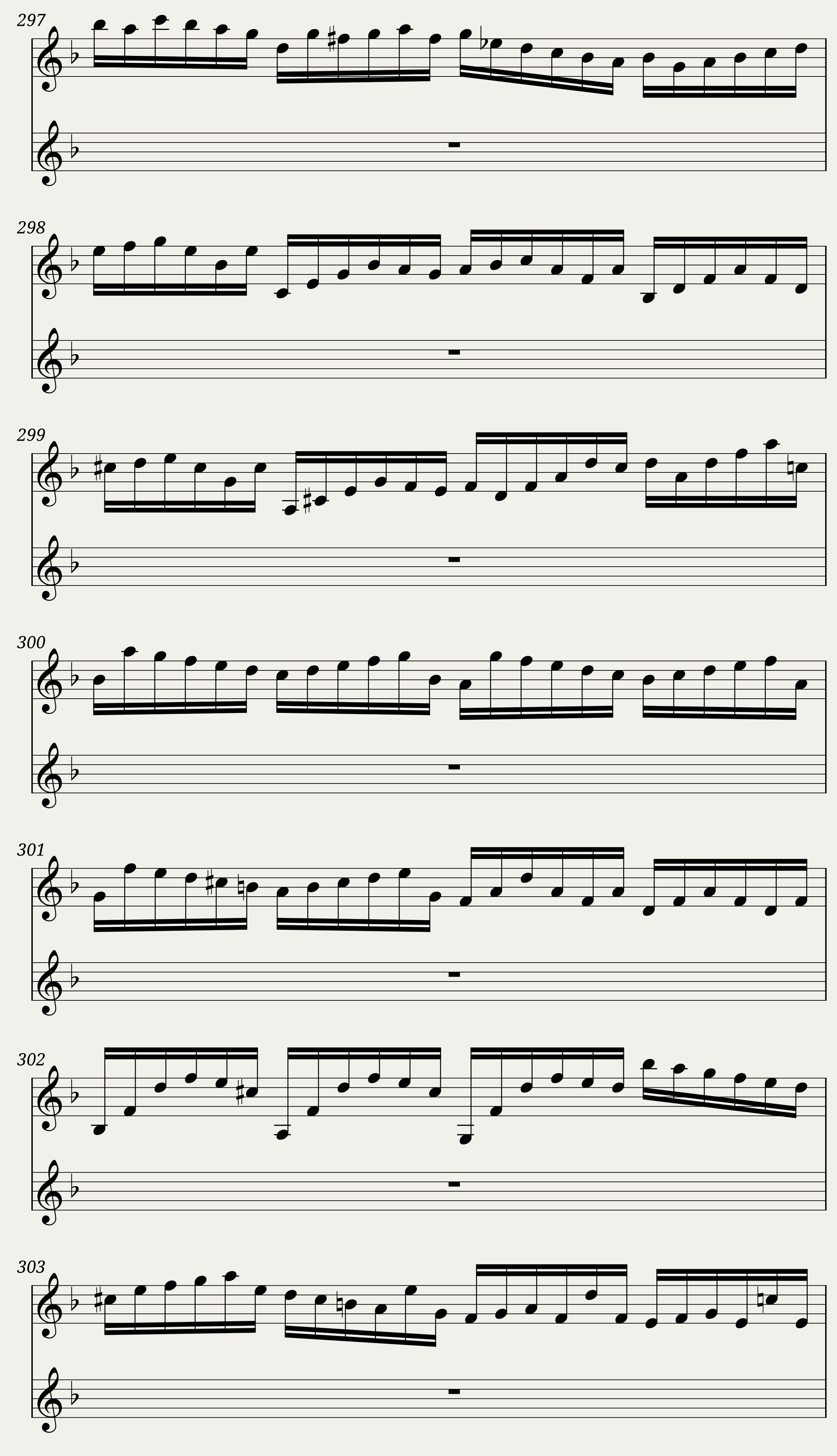 BWV 1004 Violin Partita No.2 in D minor (Violin Sound) — 21/37