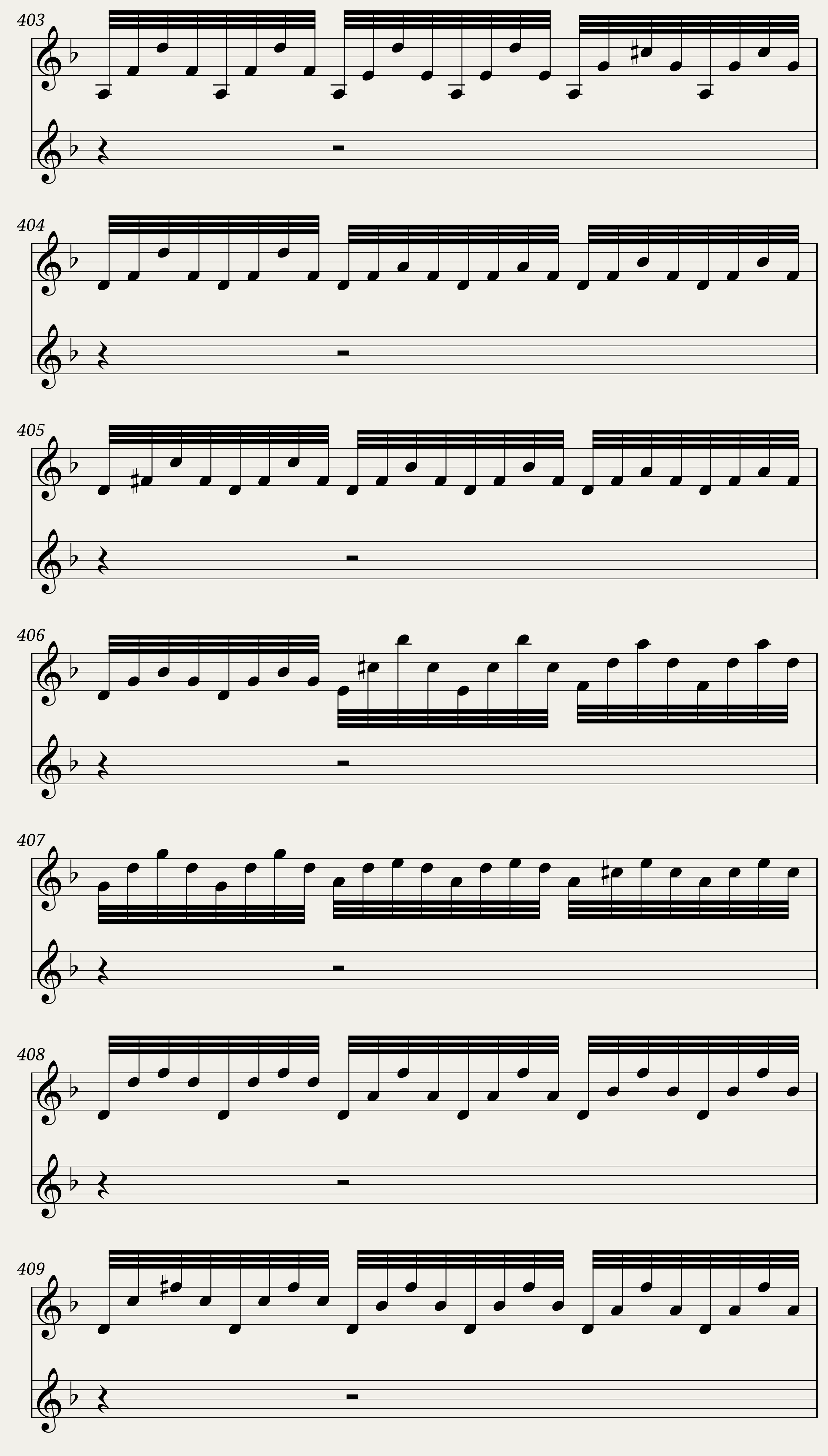 BWV 1004 Violin Partita No.2 in D minor (Violin Sound) — 28/37
