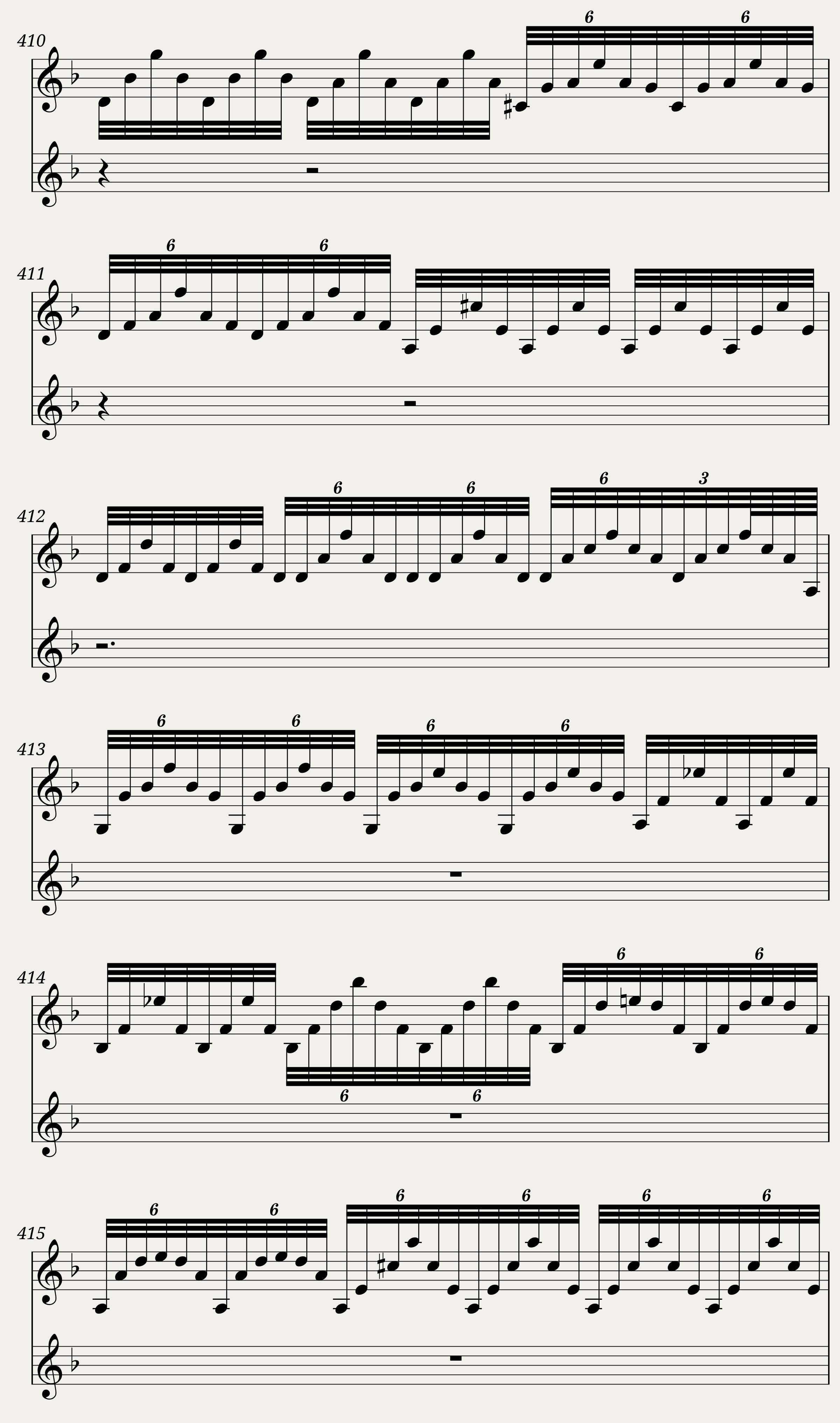 BWV 1004 Violin Partita No.2 in D minor (Violin Sound) — 29/37