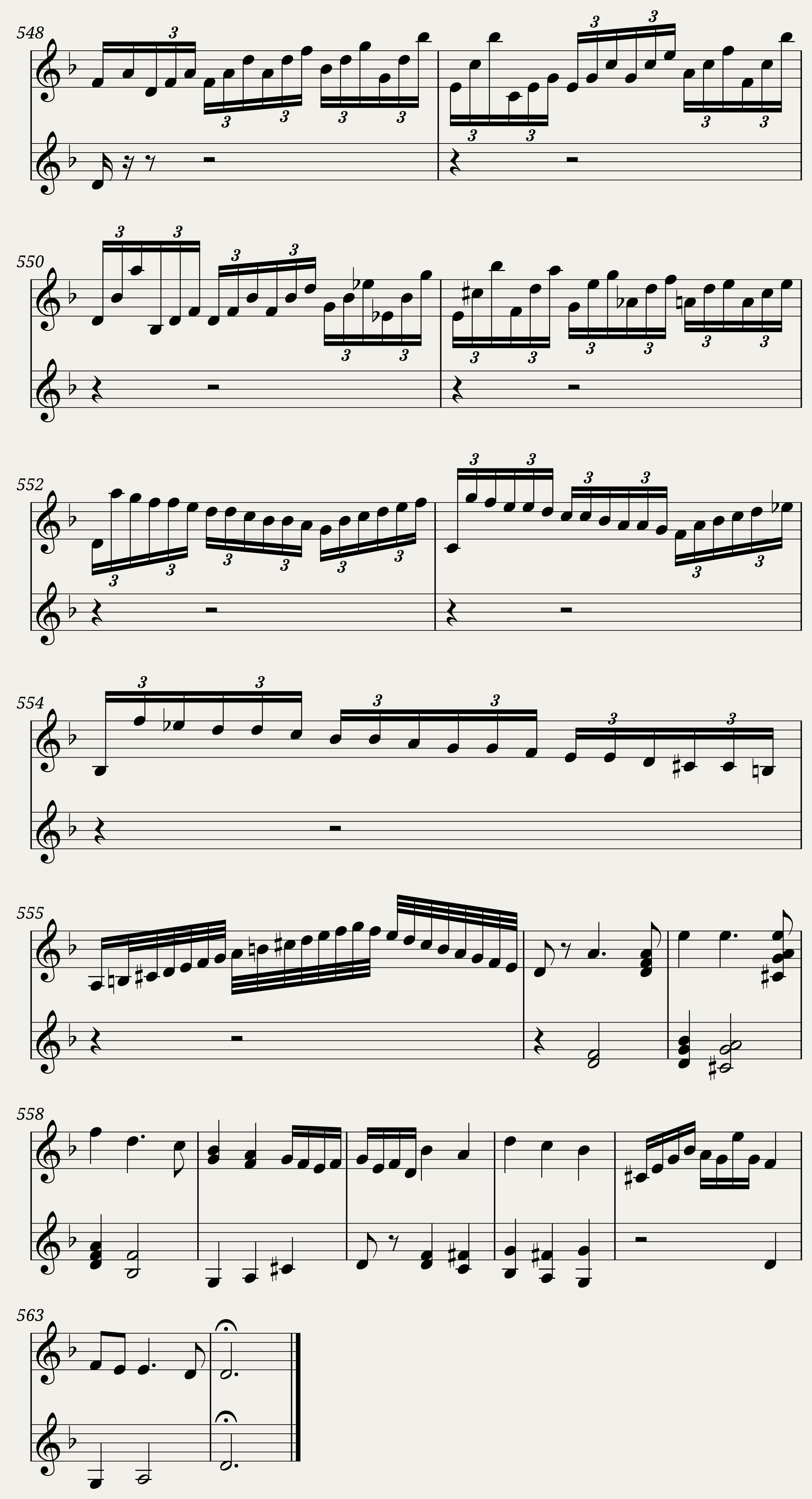 BWV 1004 Violin Partita No.2 in D minor (Violin Sound) — 37/37