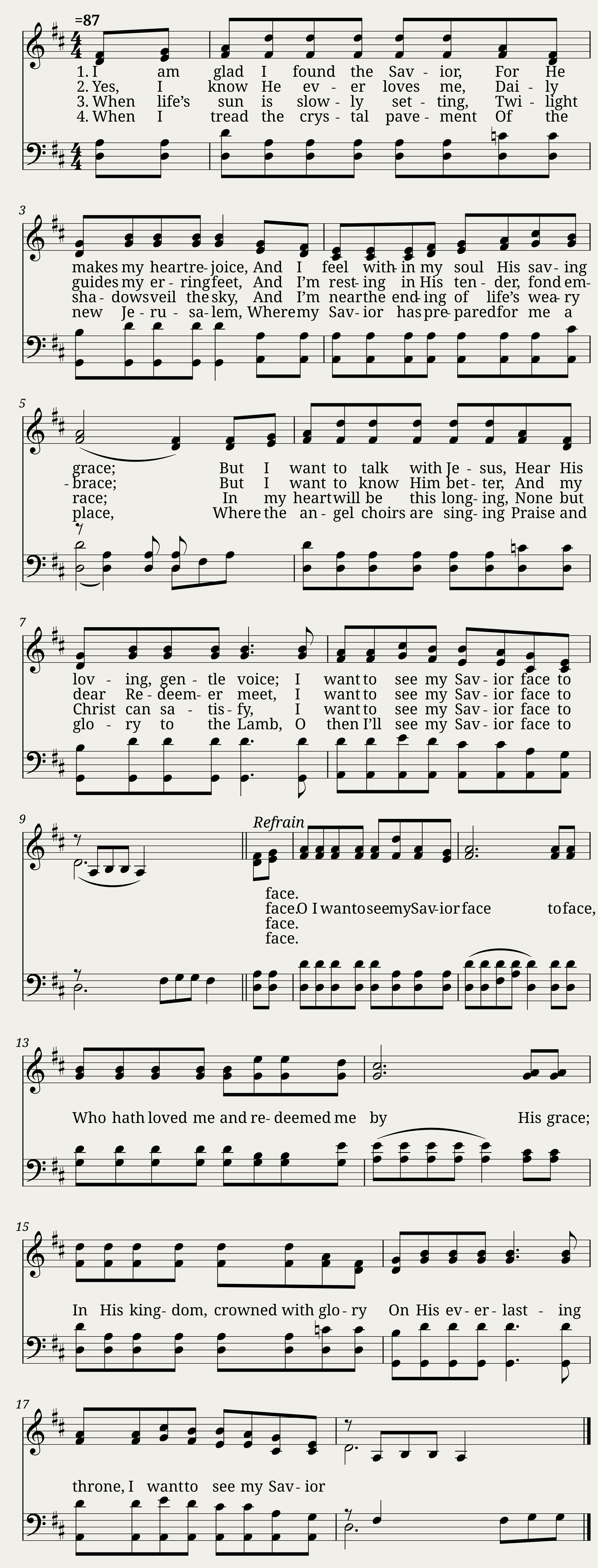 My savior face to face - William J. Kirkpatrick