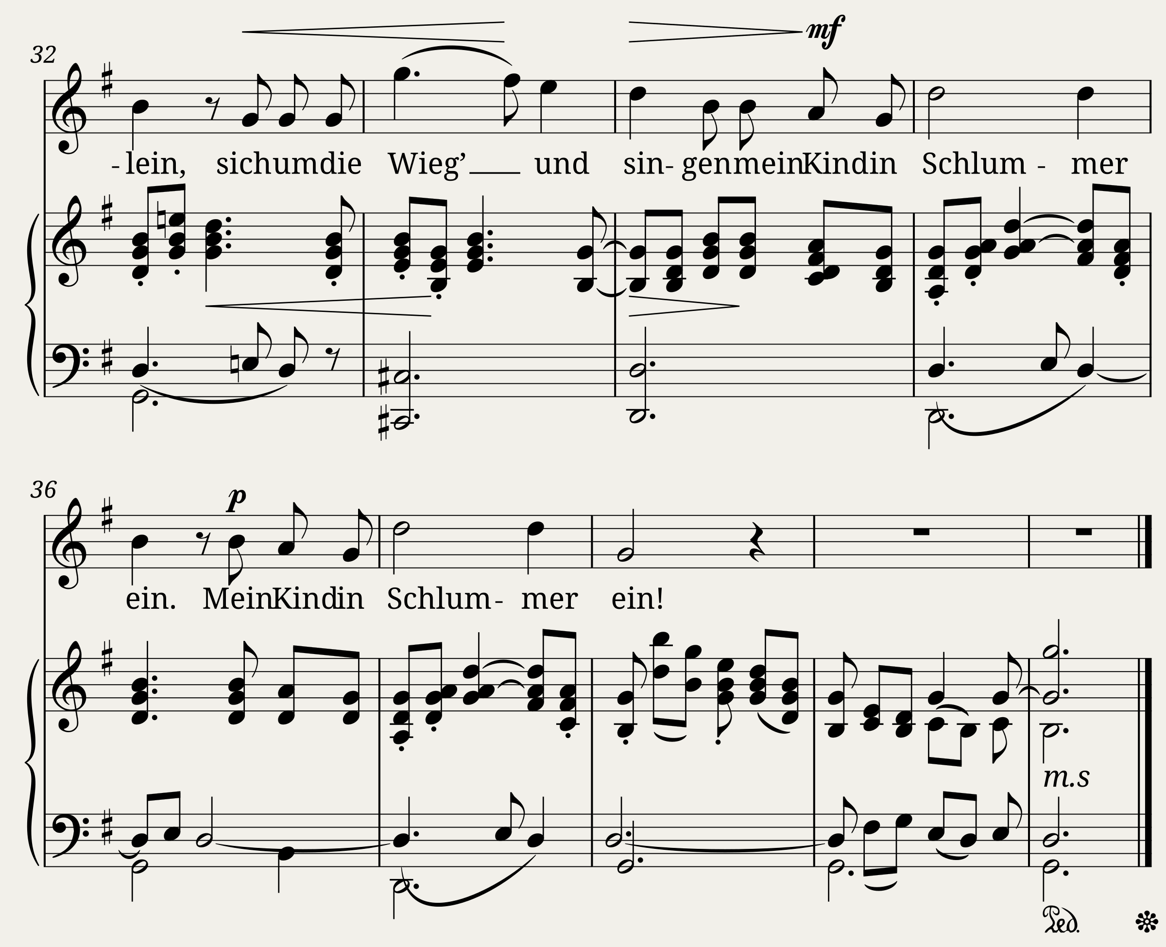 Wiegenlied — 2/2
