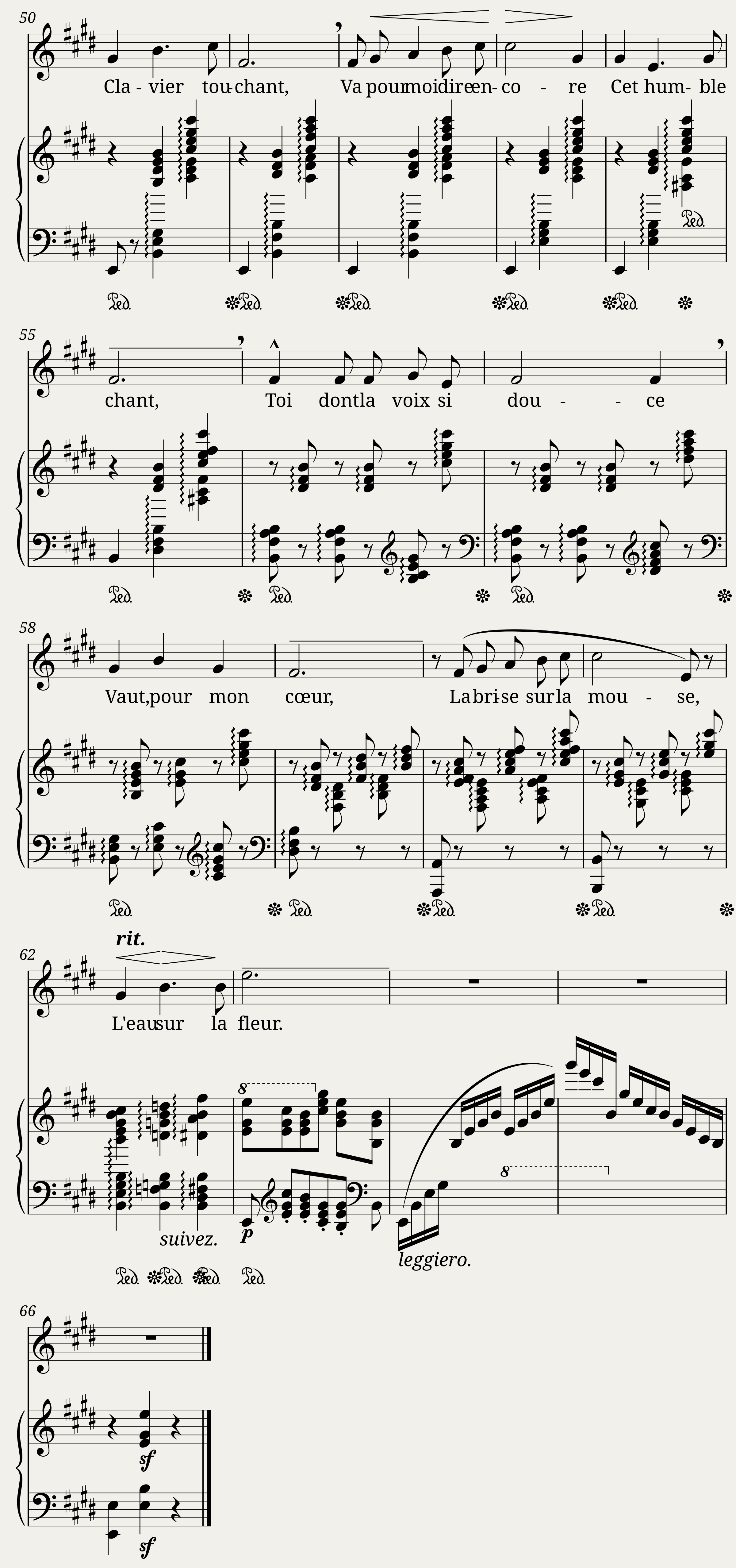Belle Yoli, VWV 1134 — 3/3