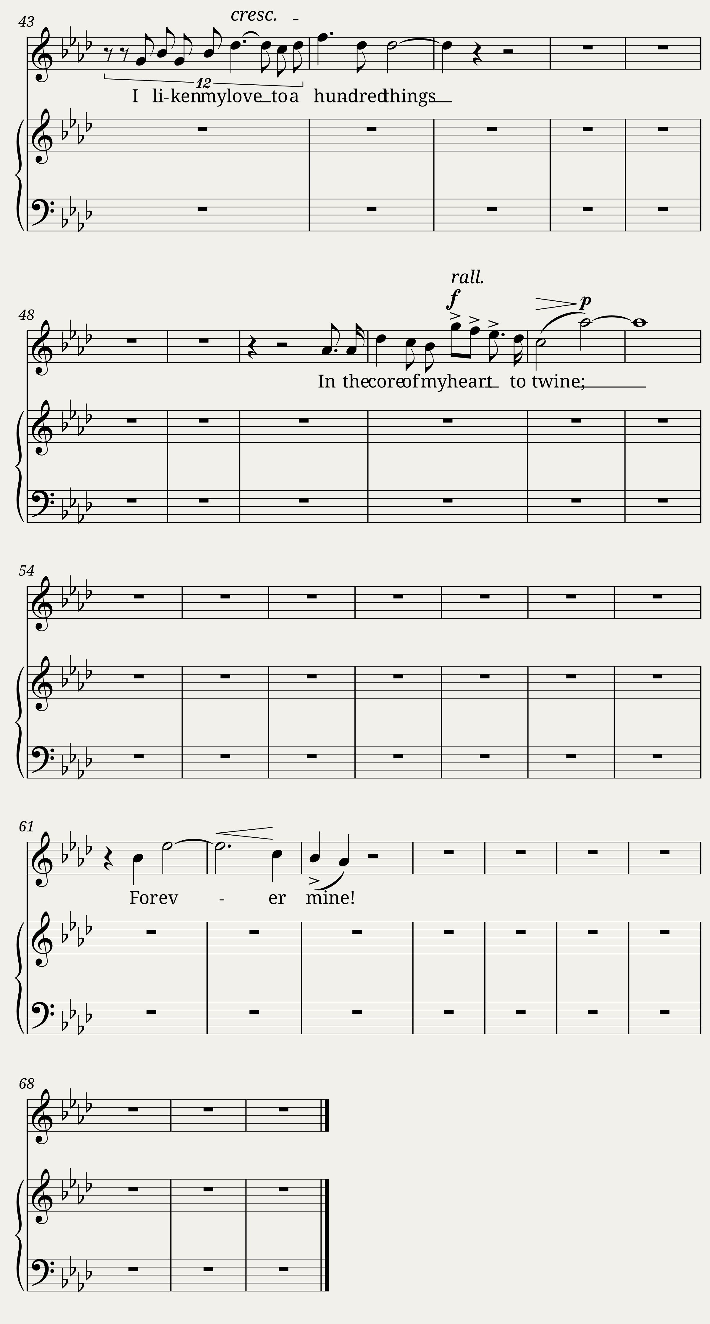 Boulton Harold - 12 New Songs No.10 - For Ever Mine — 2/2
