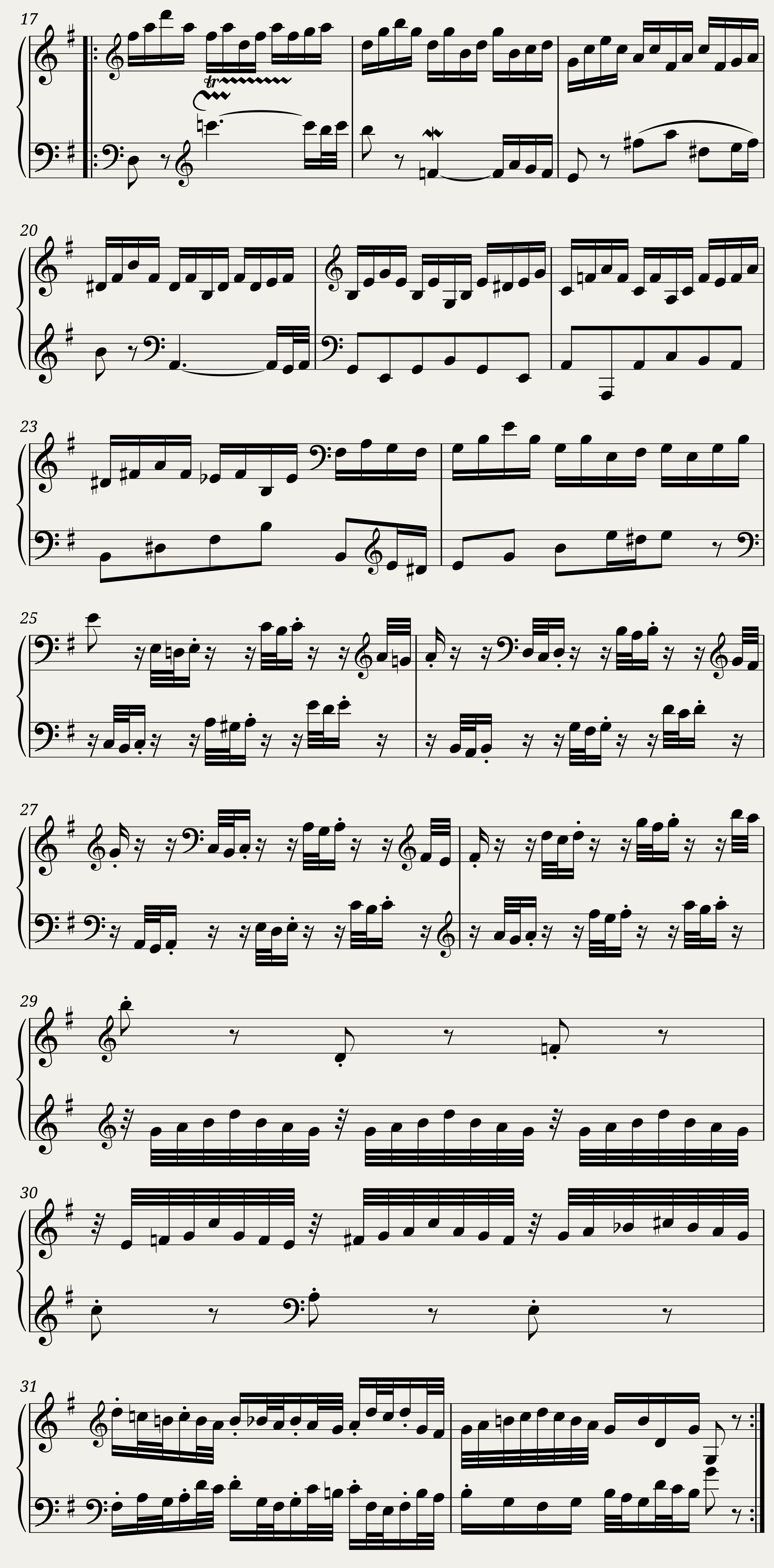 Variatio 13 a 2 Clav. — 2/2