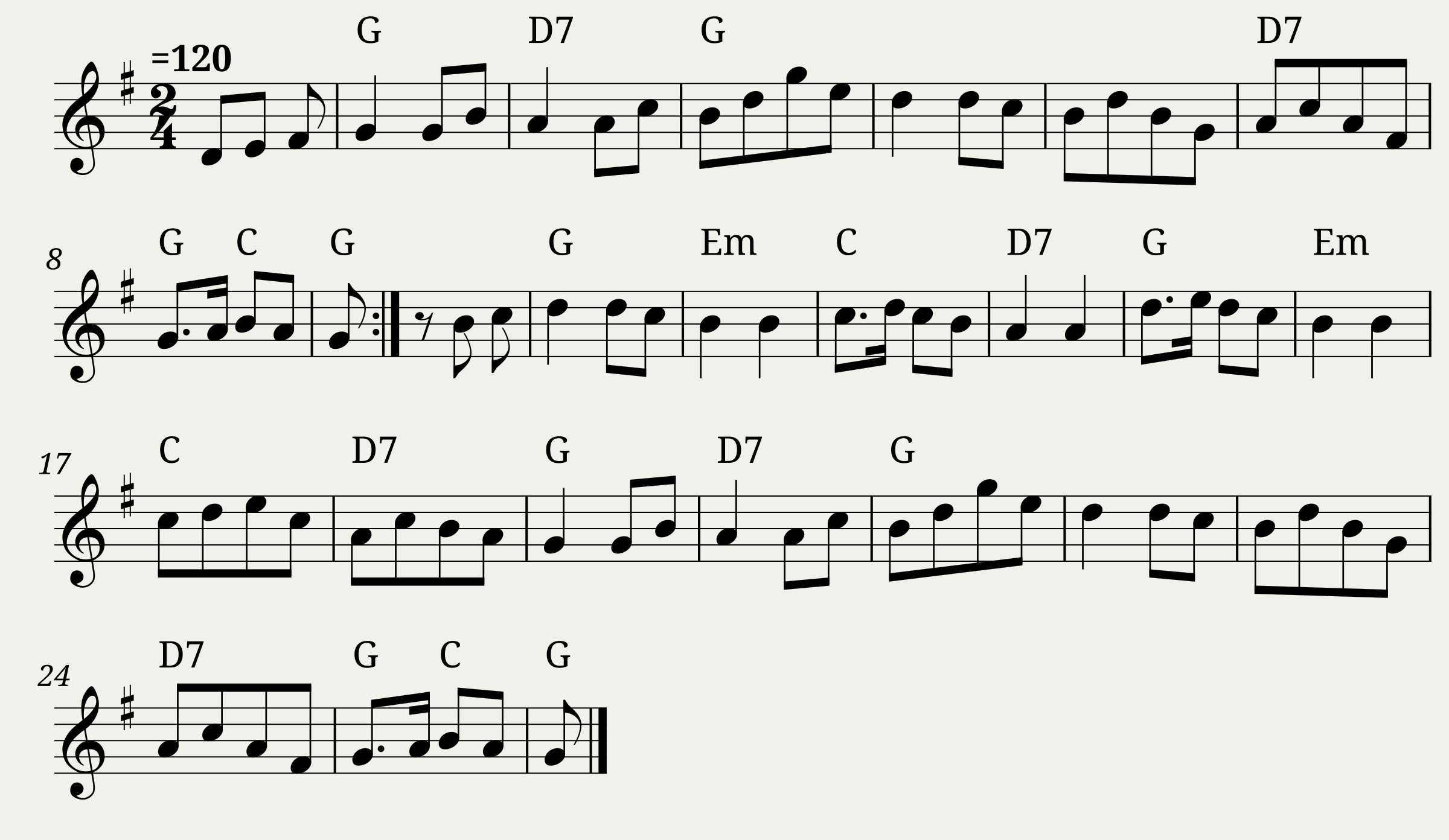 Traditional music - Monk's March