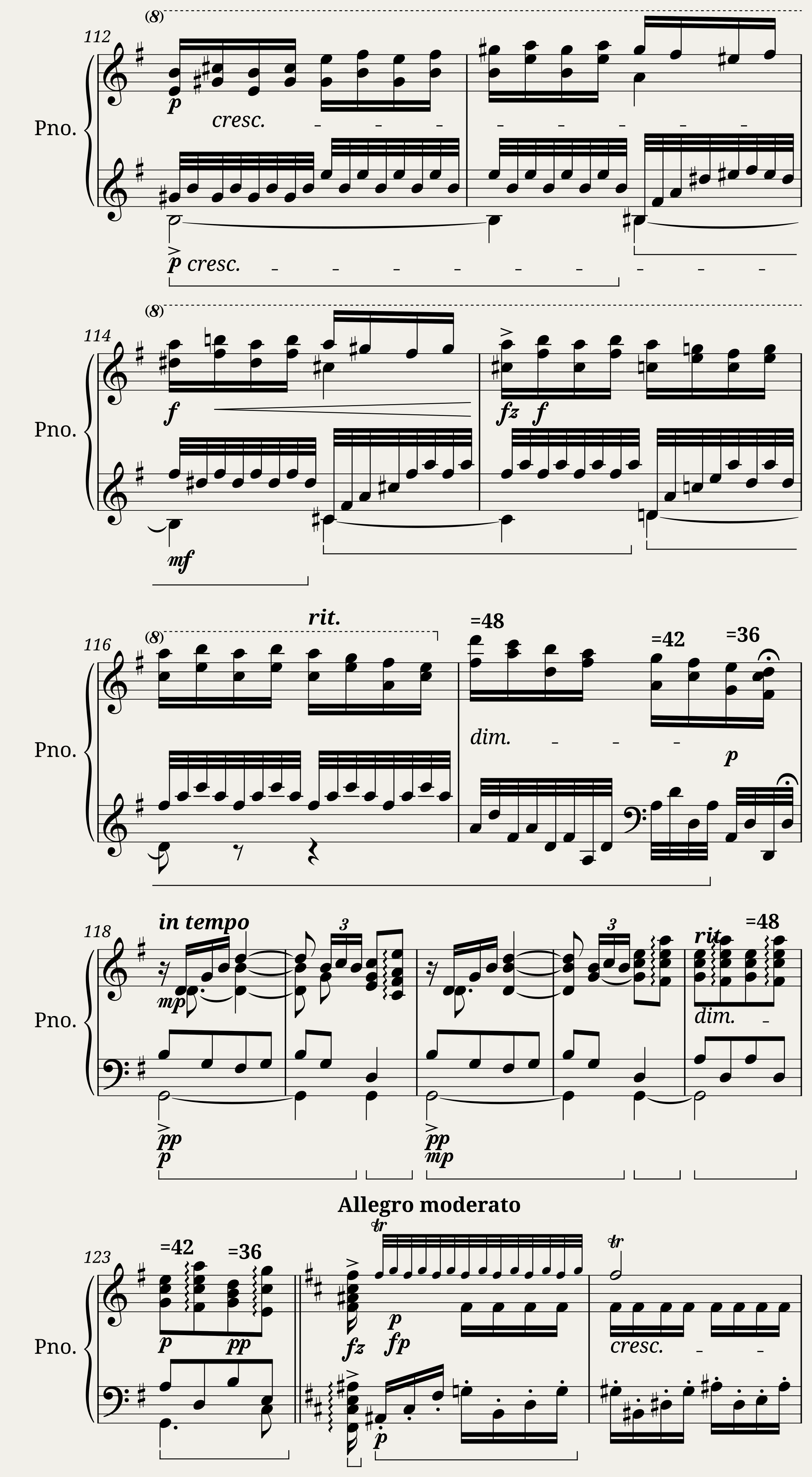 DvoÅák Twilight Way (Piano solo) — 4/6