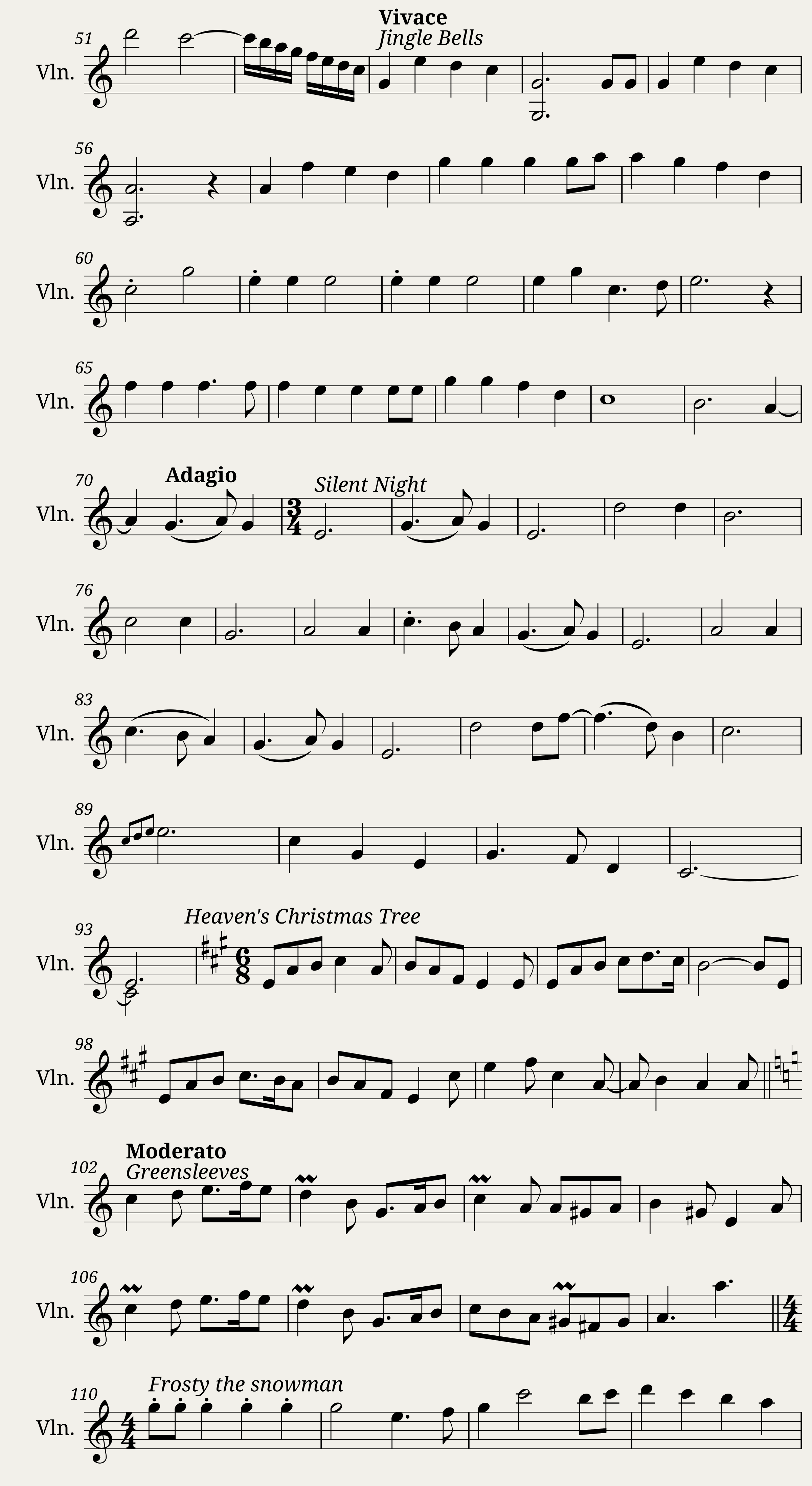 A Christmas Violin — 2/5